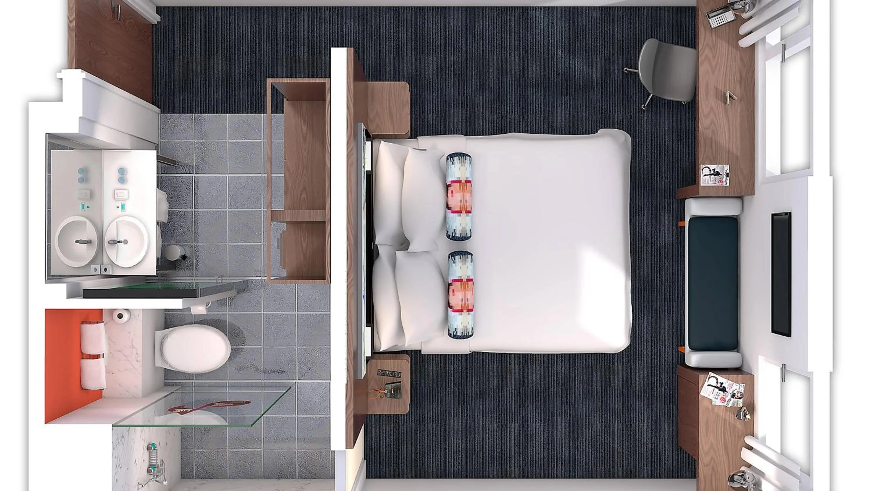 Photo of the whole room in Aloft Stuttgart