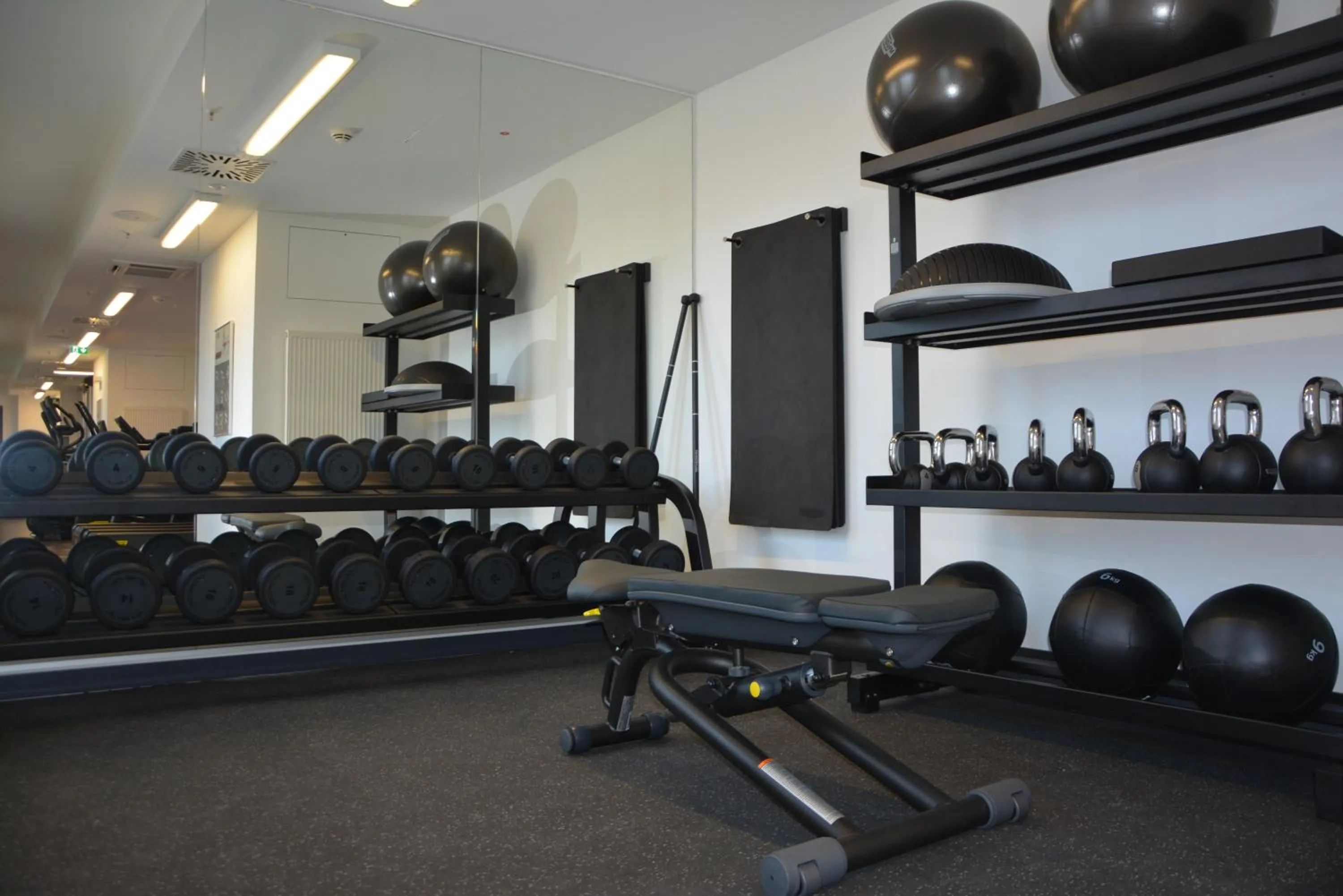 Fitness centre/facilities in Aloft Stuttgart
