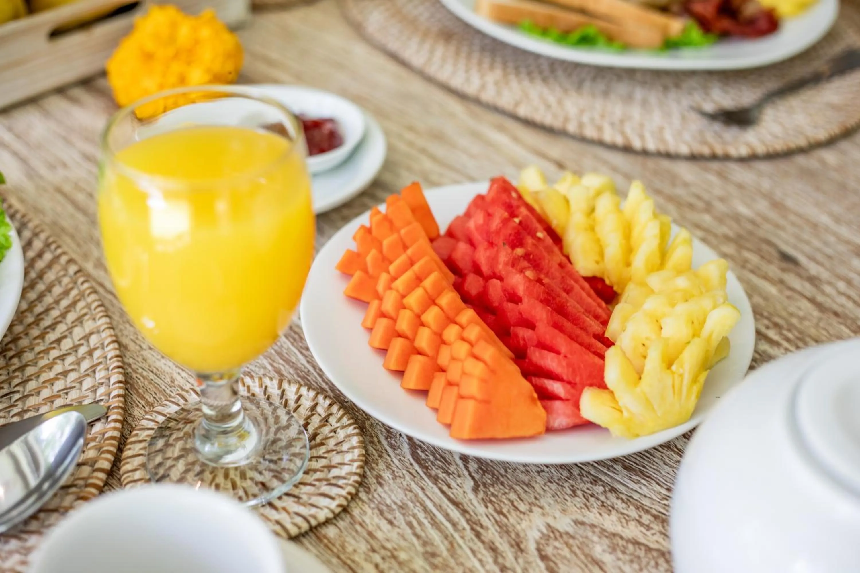 Breakfast in Villa Lodek Deluxe