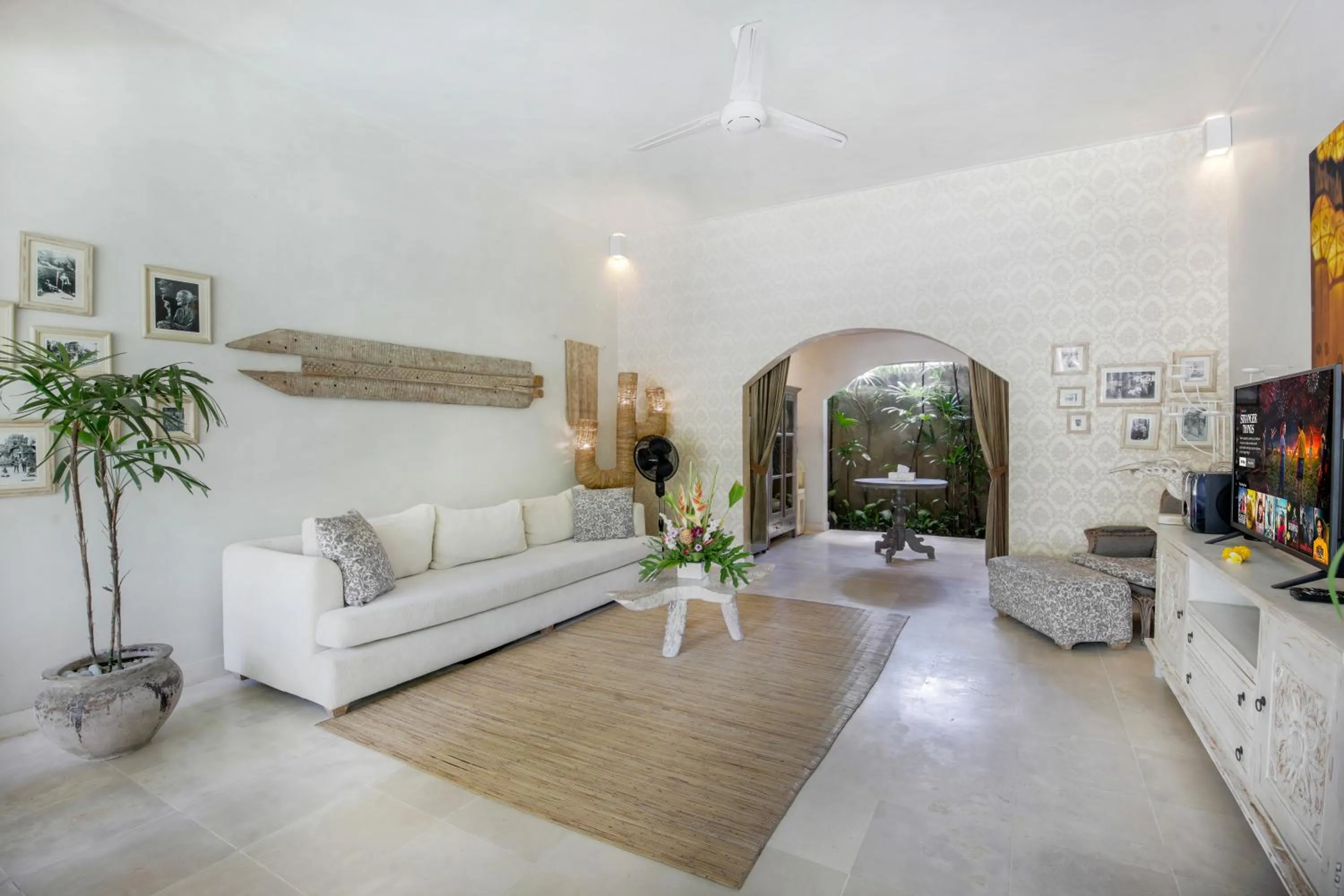 Living room in Villa Lodek Deluxe