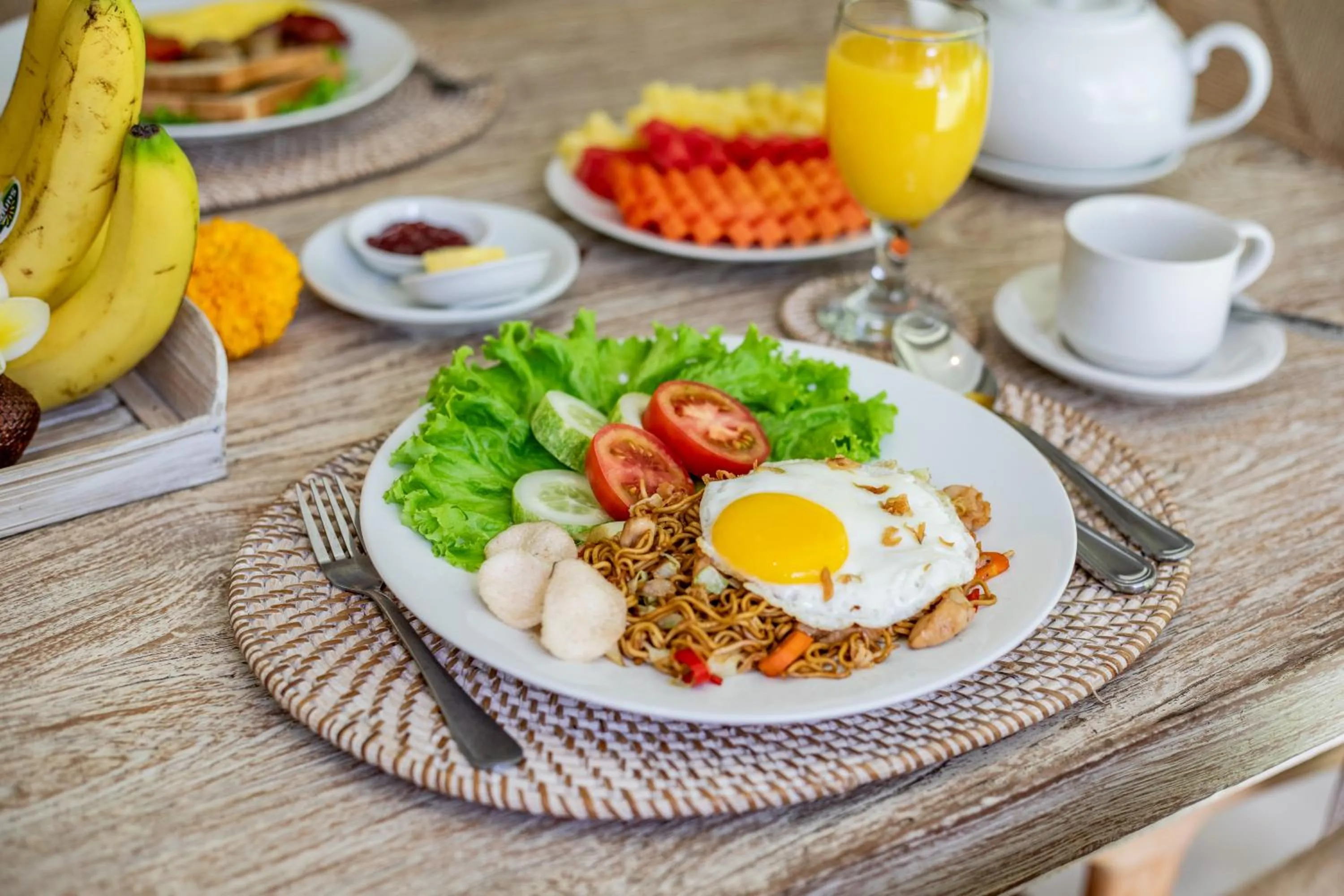 Breakfast in Villa Lodek Deluxe