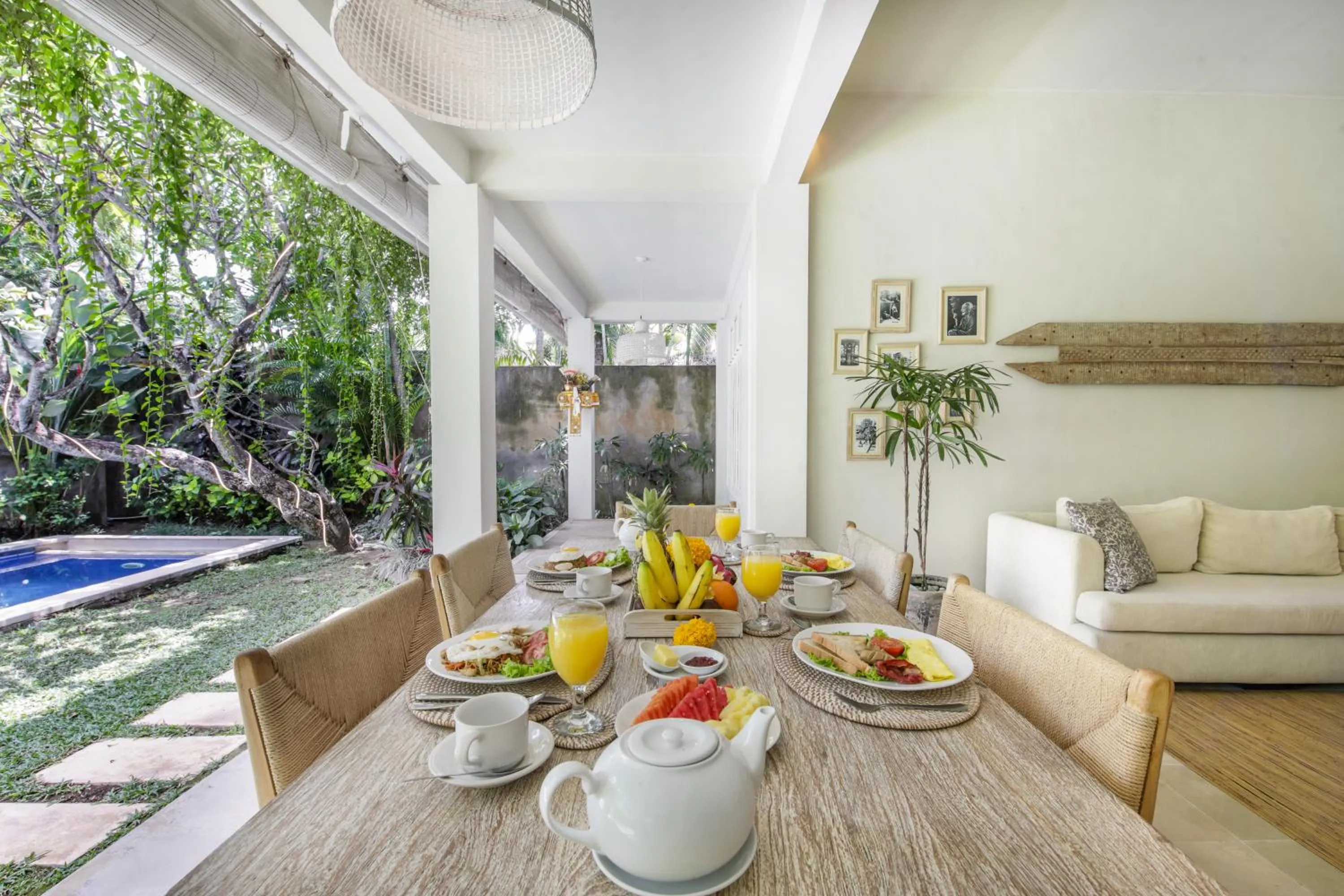 Dining area in Villa Lodek Deluxe