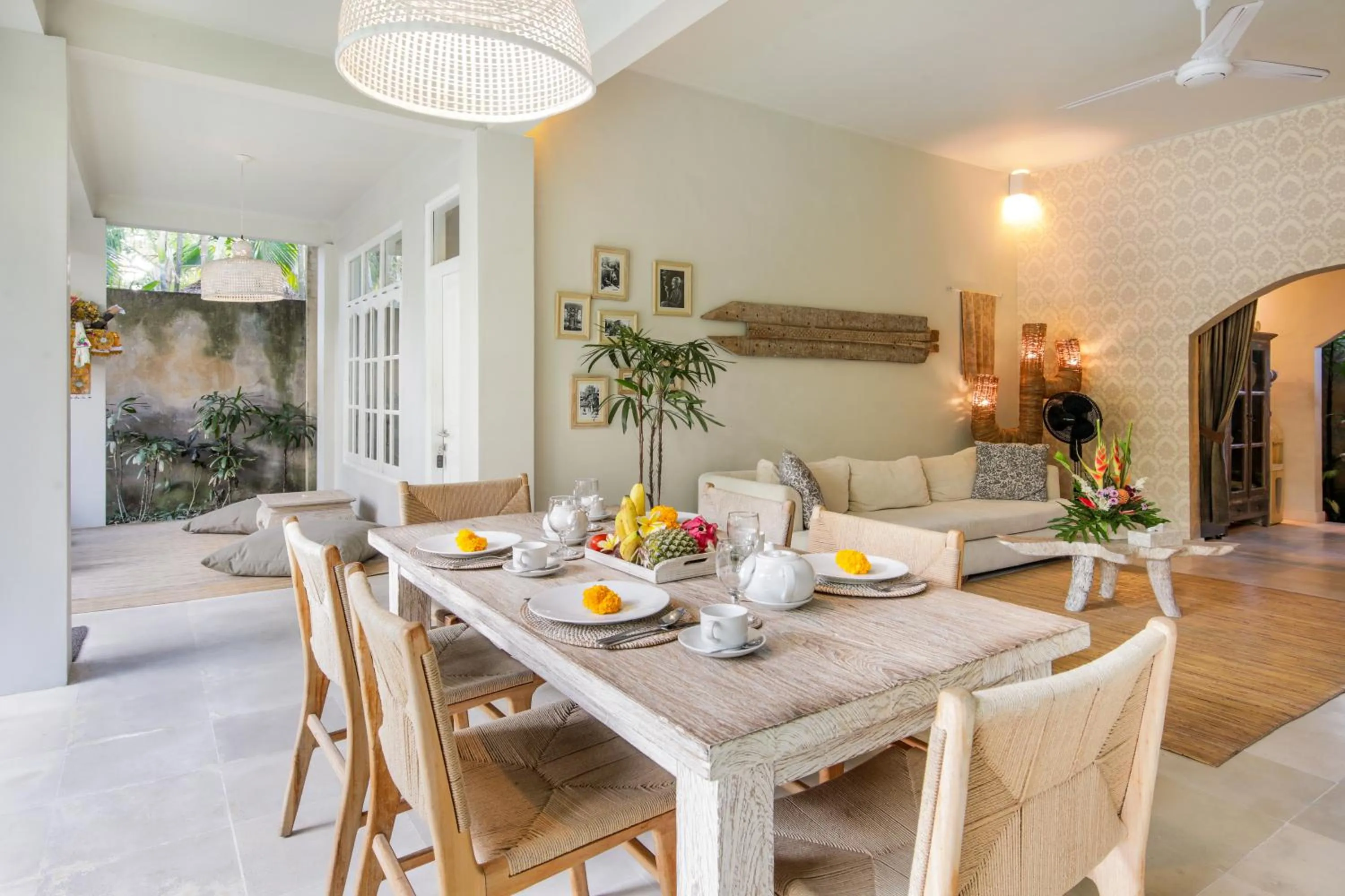 Living room in Villa Lodek Deluxe
