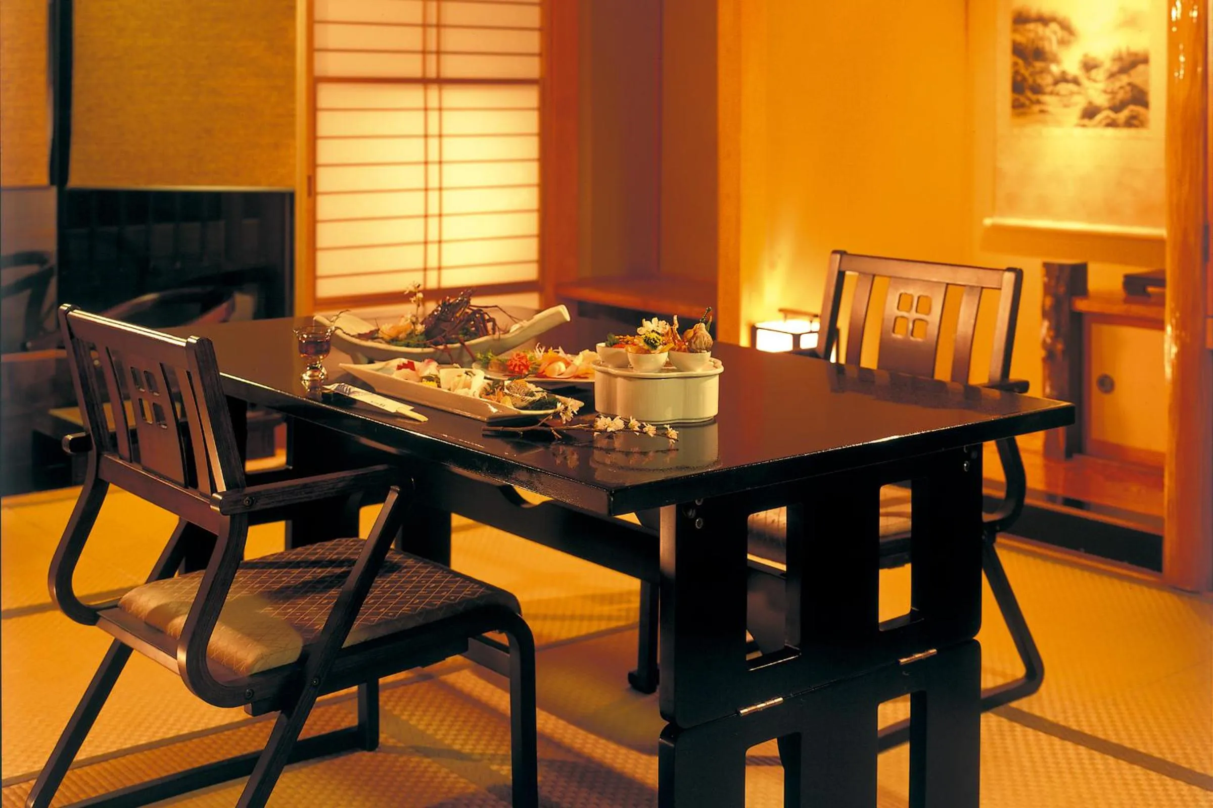 Living room in UmibenokakureyuSEIRYU海辺のかくれ湯清流