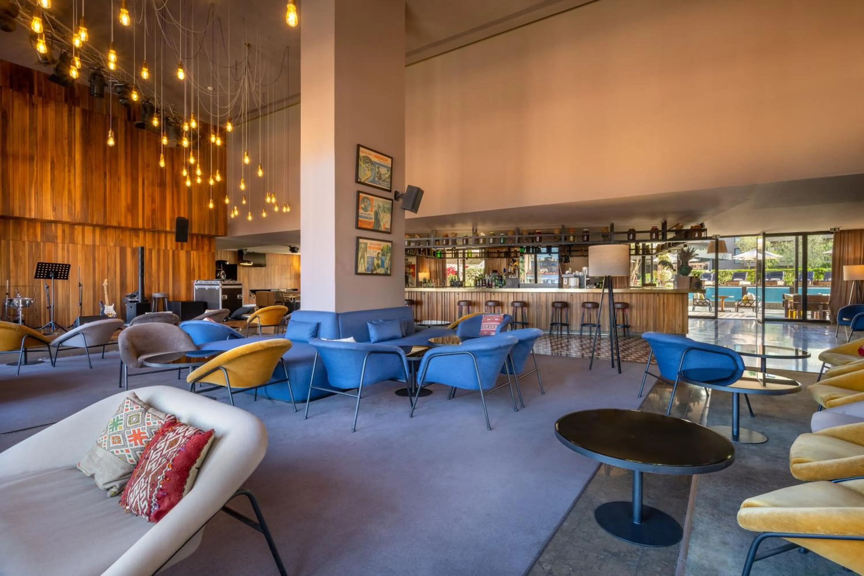 Lounge or bar in Radisson Blu Marrakech, Carré Eden