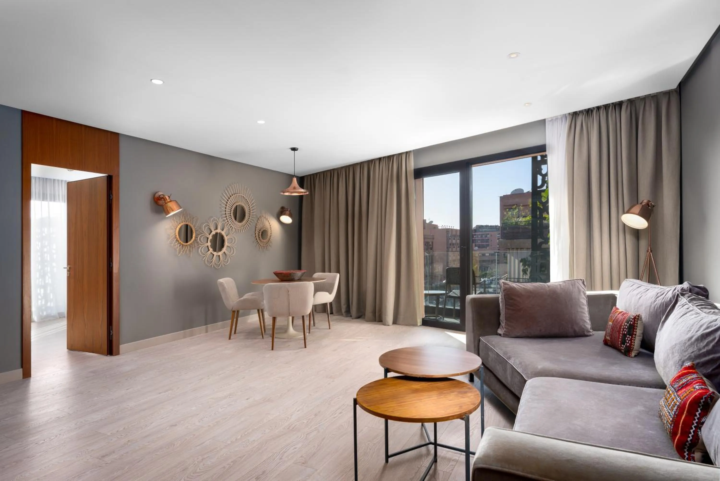 Seating area in Radisson Blu Marrakech, Carré Eden