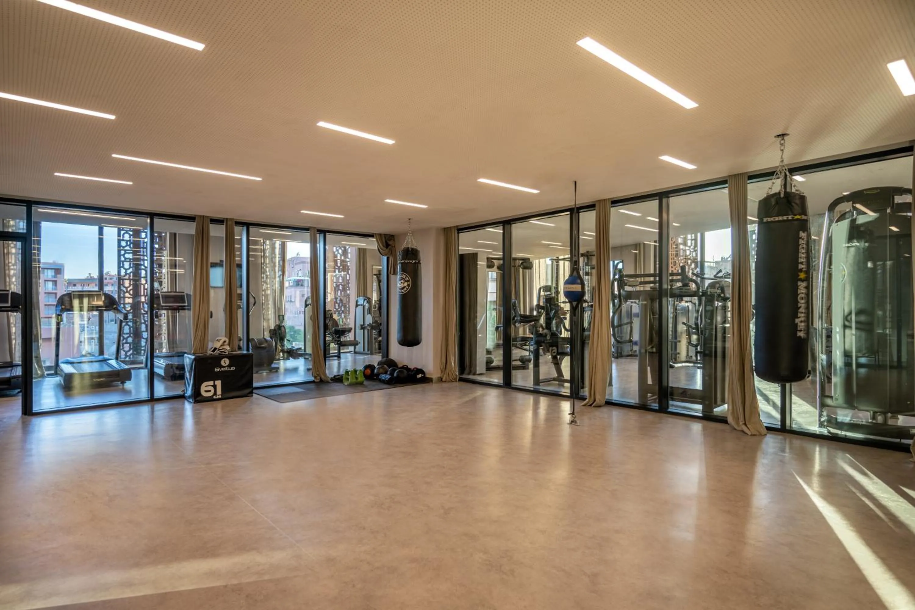 Fitness centre/facilities in Radisson Blu Marrakech, Carré Eden