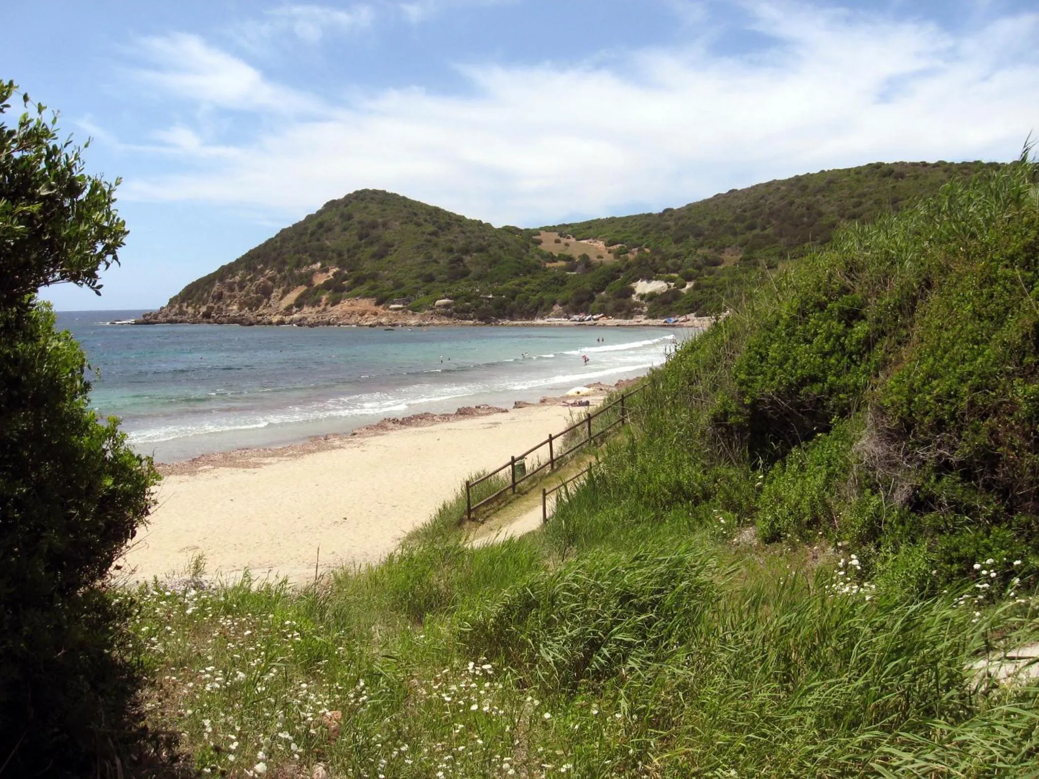 Beach in Brancadoria B&B