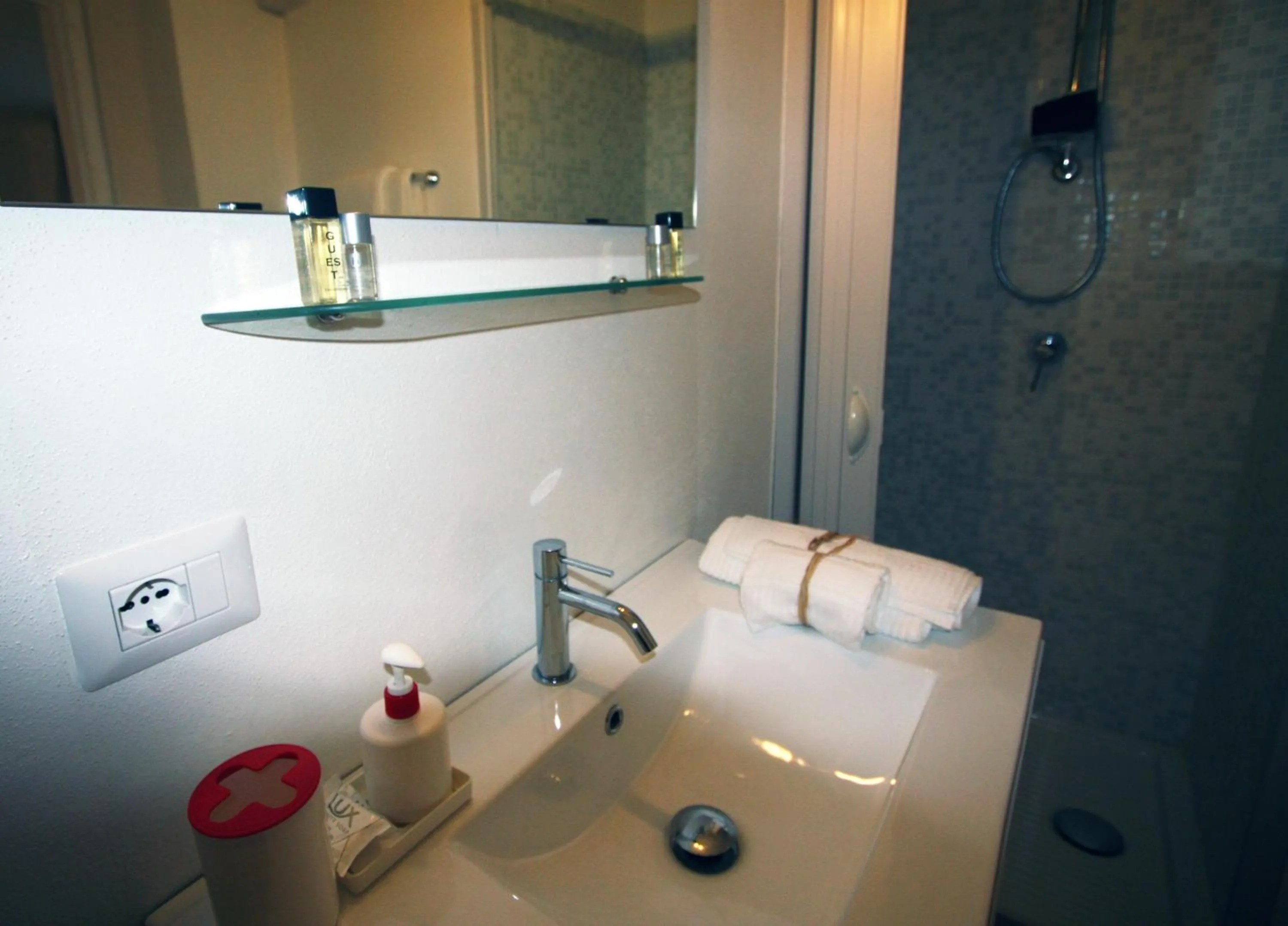 Bathroom in Brancadoria B&B