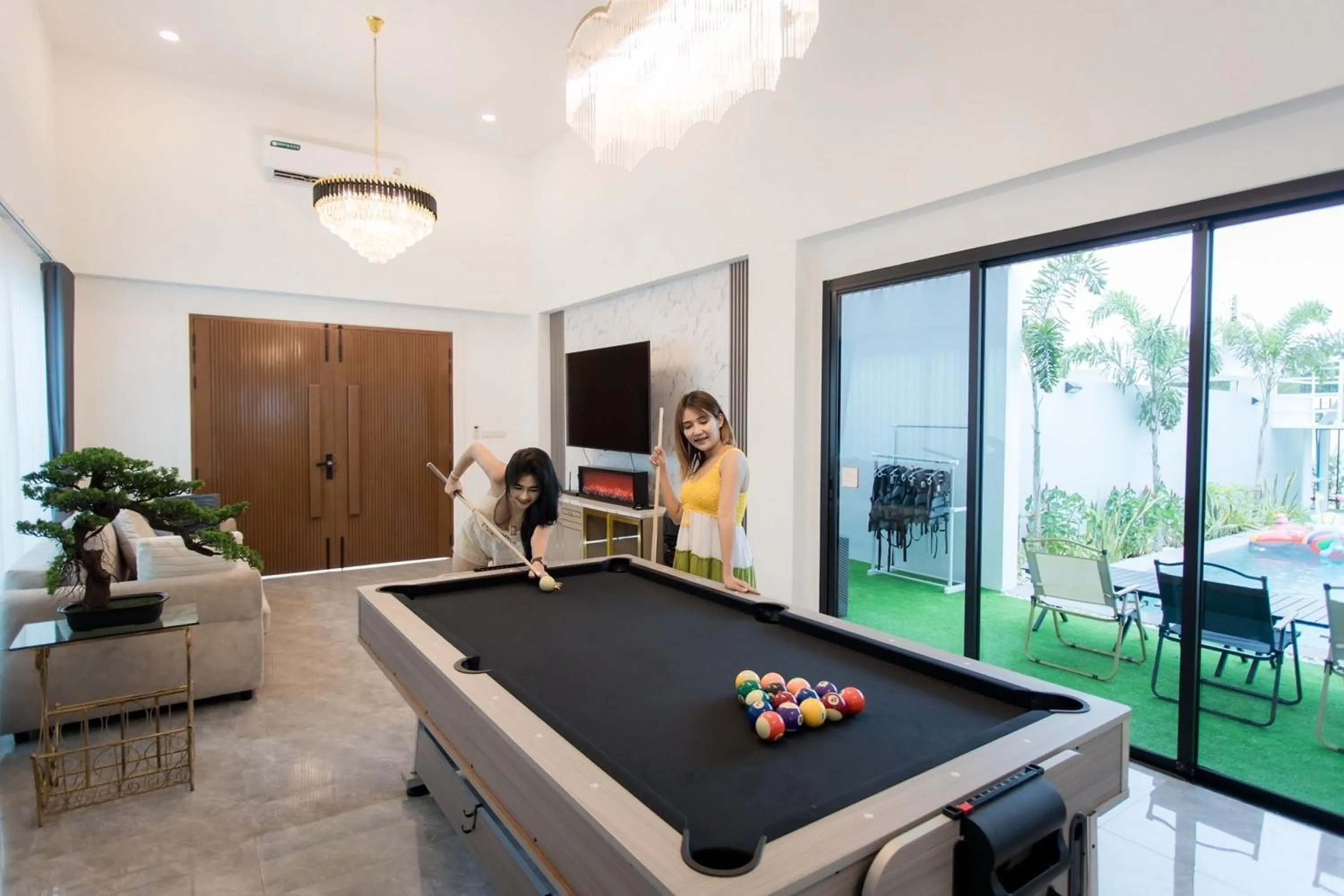 Billiard in The Modern Pool Villa Hua Hin