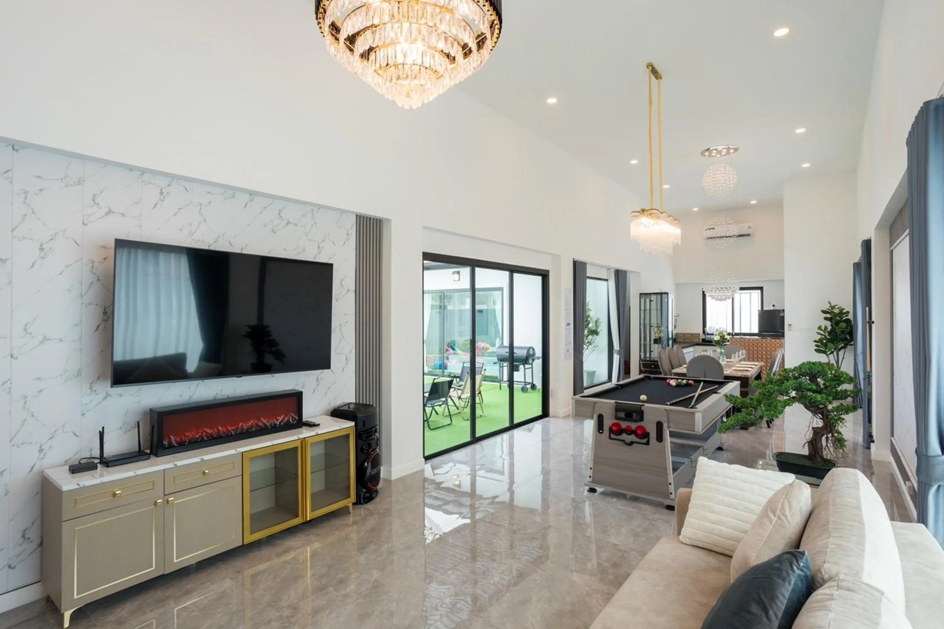 TV and multimedia in The Modern Pool Villa Hua Hin
