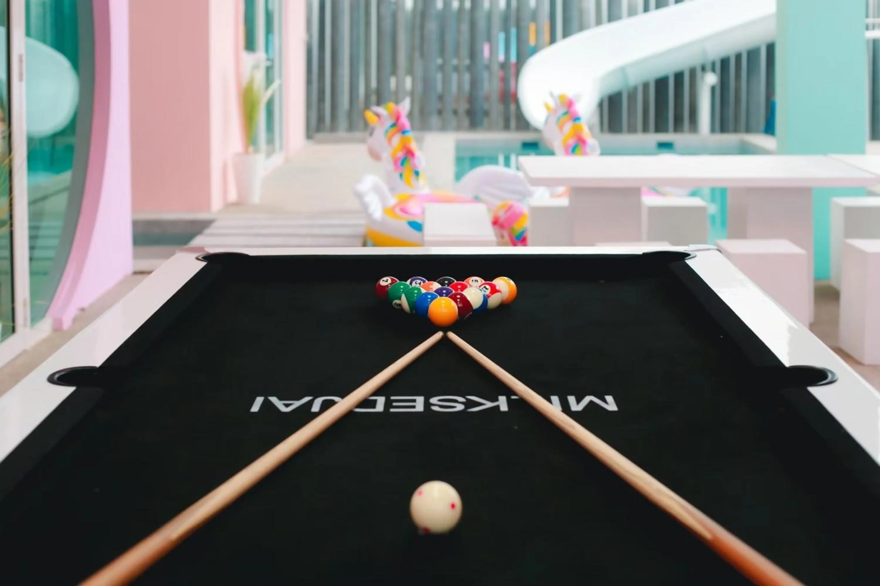 Billiard in The Modern Pool Villa Hua Hin