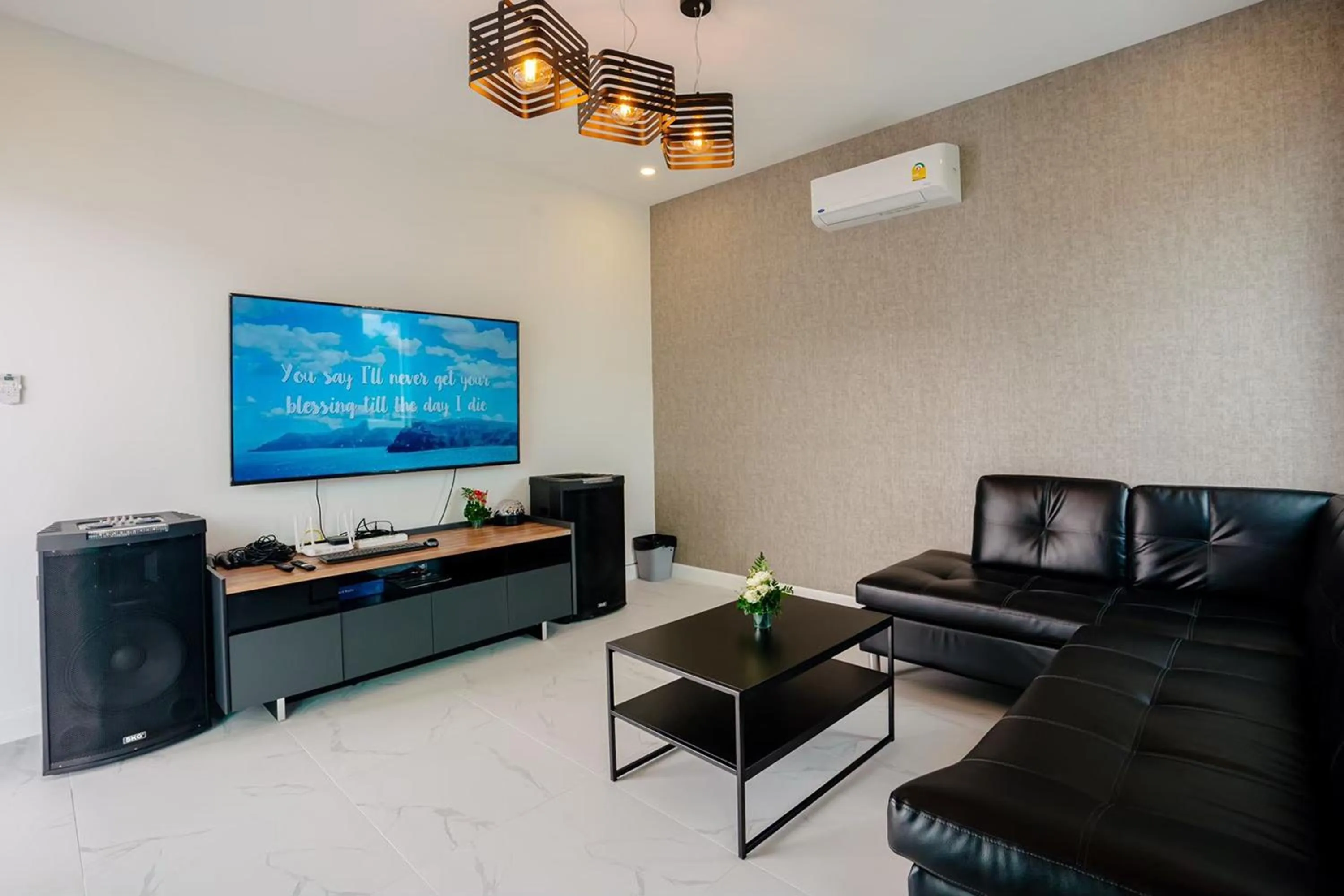 TV and multimedia in The Modern Pool Villa Hua Hin
