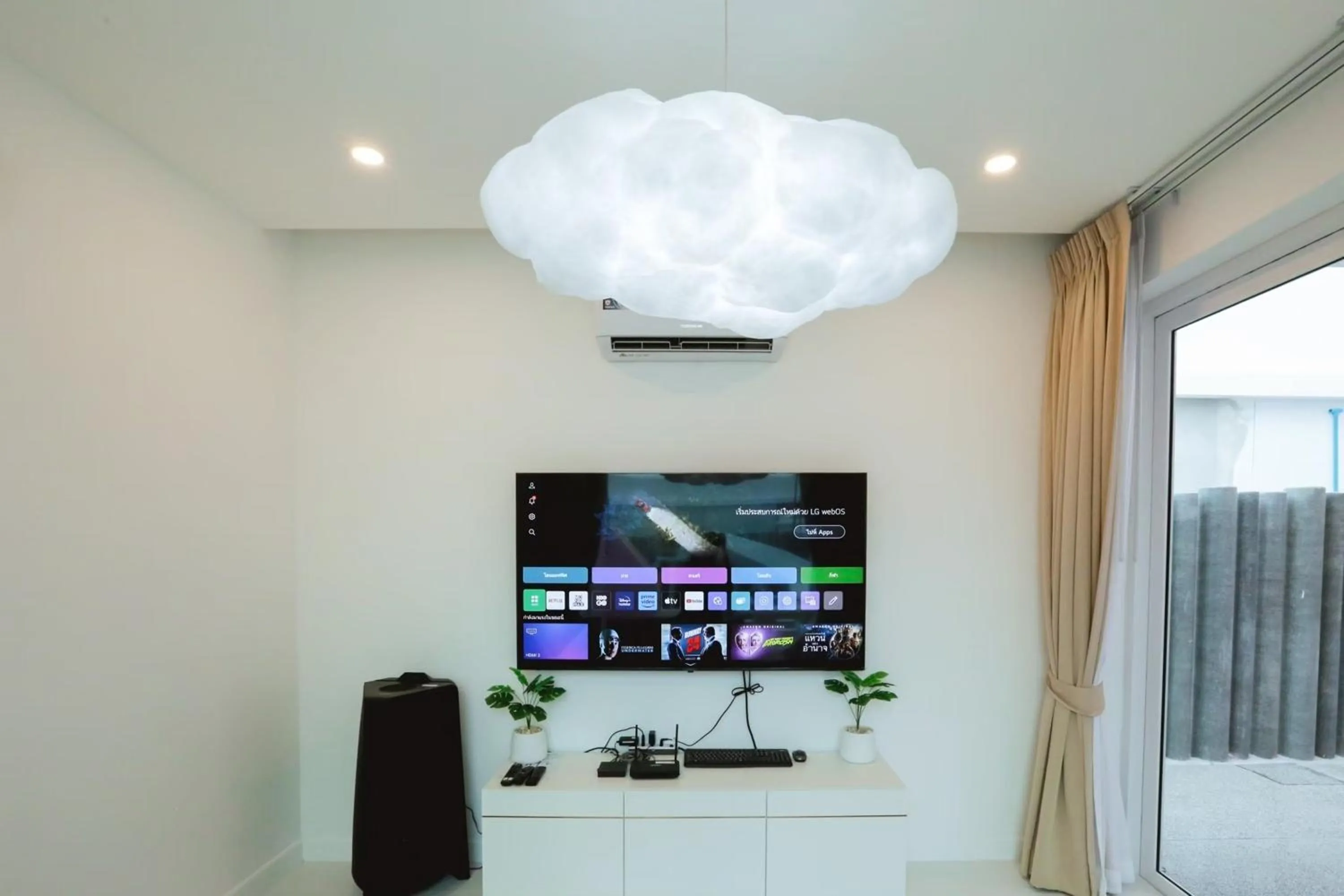 TV and multimedia in The Modern Pool Villa Hua Hin