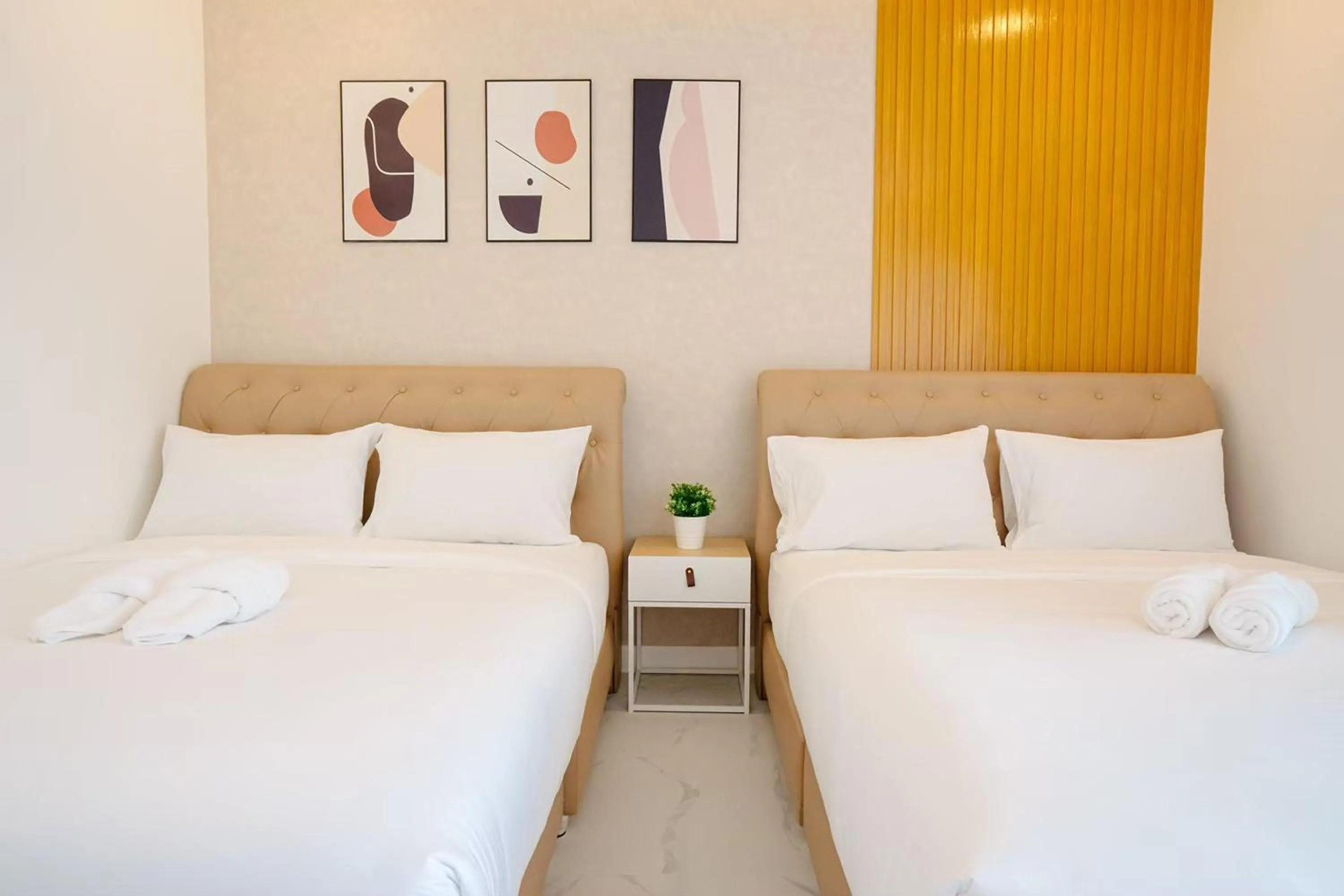 Bedroom, Bed in The Modern Pool Villa Hua Hin