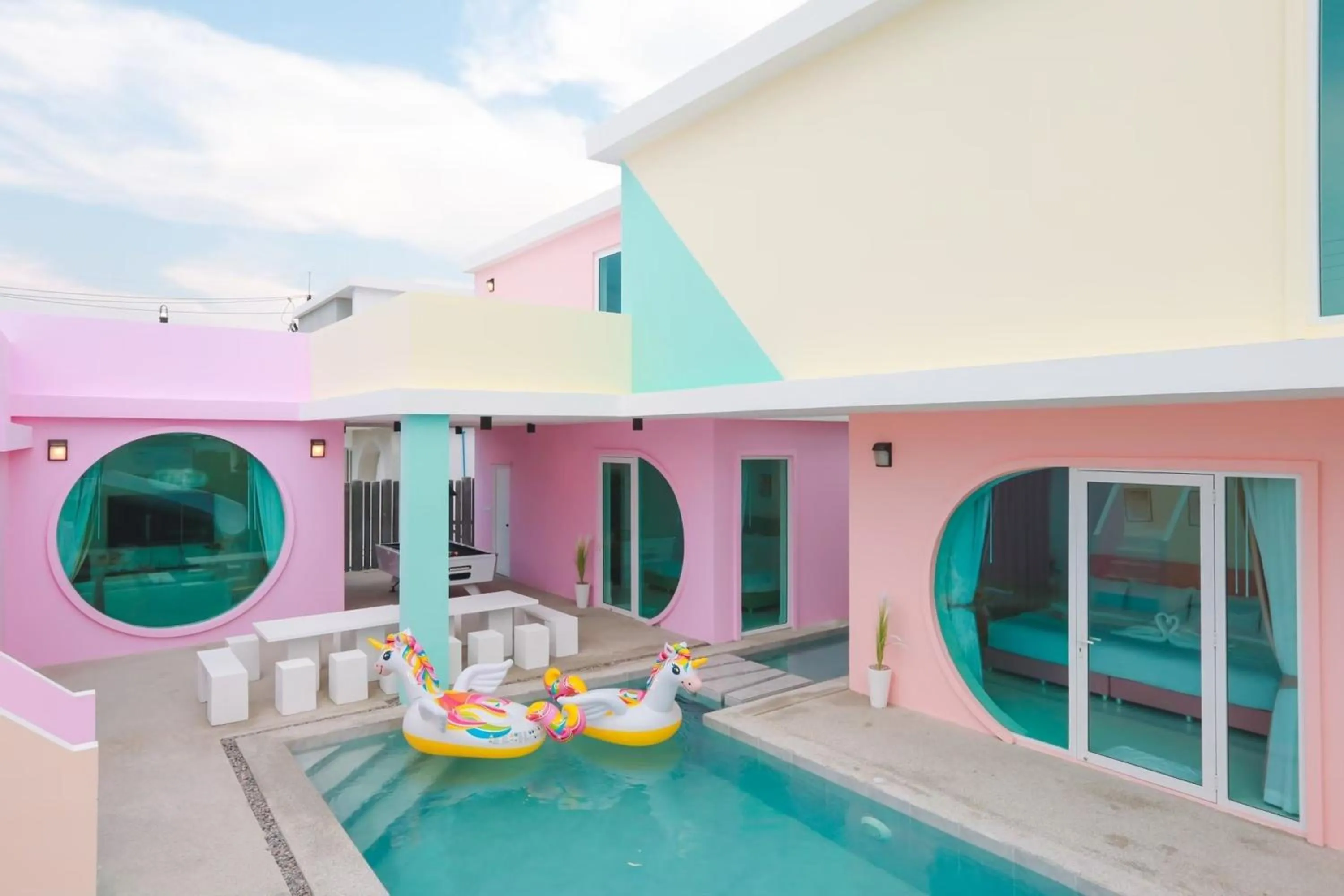 Property building in The Modern Pool Villa Hua Hin