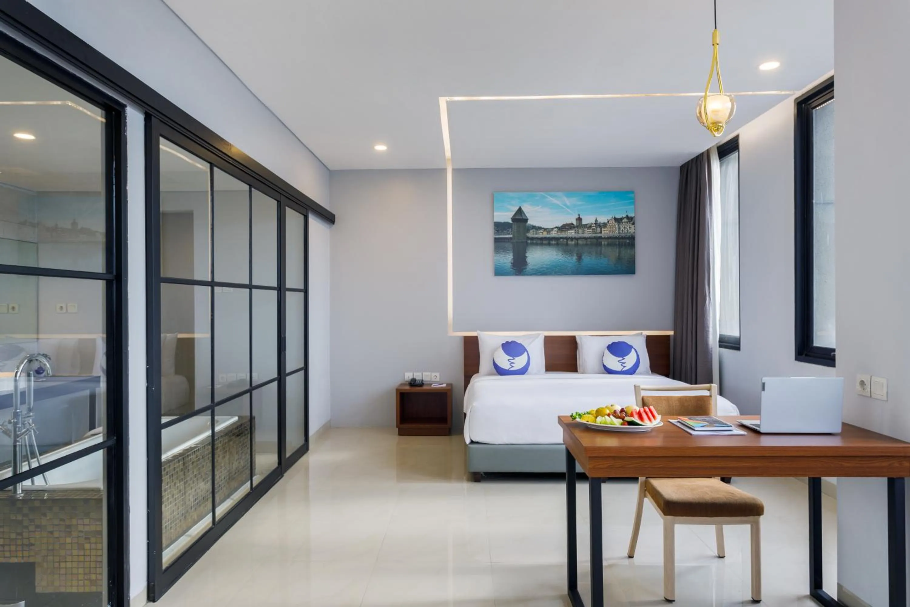 Living room in FOX Lite Hotel Cikarang