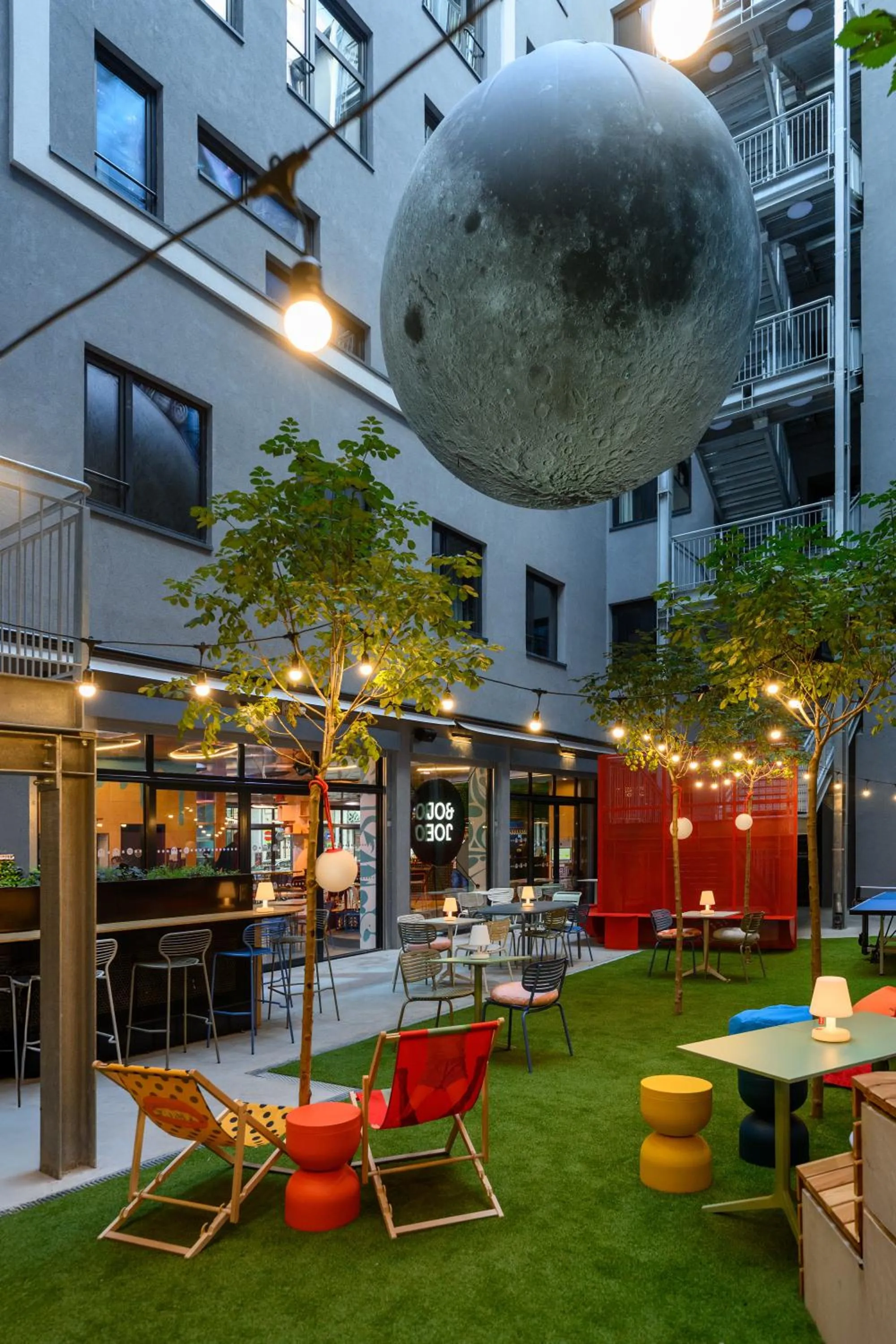 Patio in JO&JOE Budapest