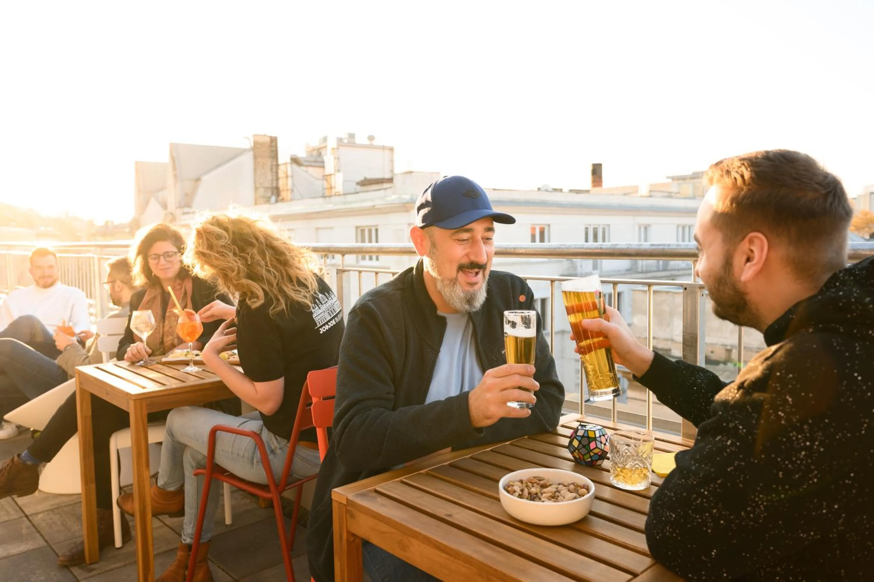 Balcony/Terrace in JO&JOE Budapest