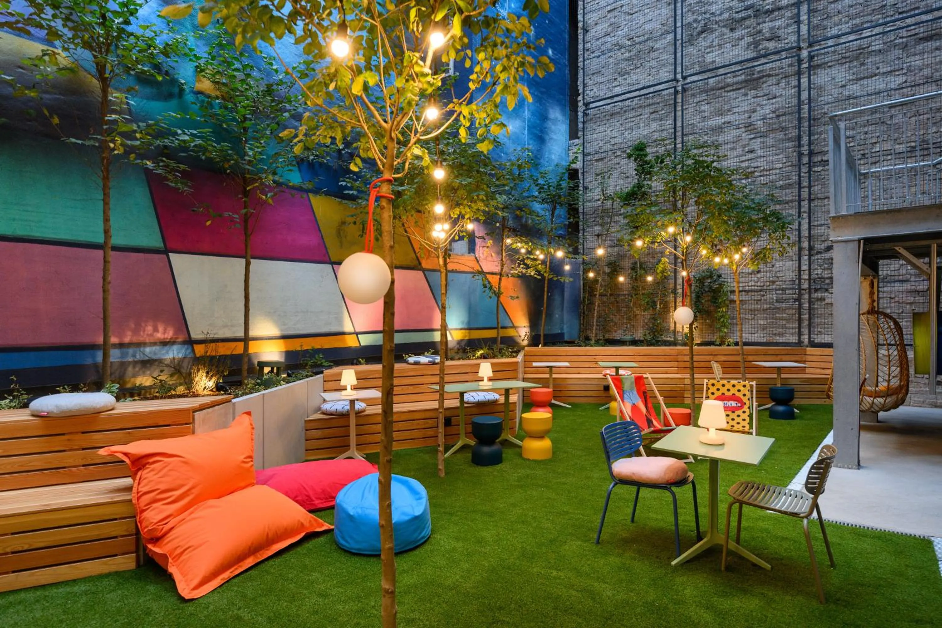 Patio in JO&JOE Budapest