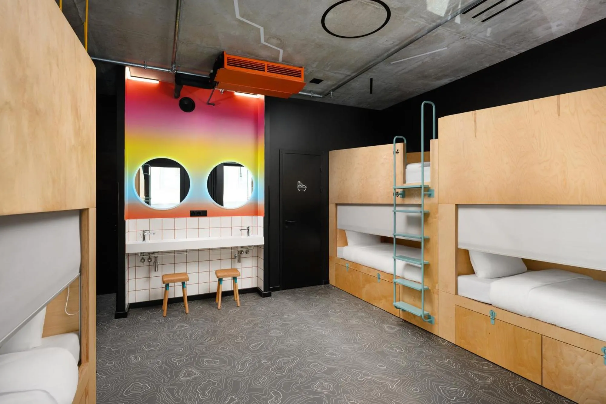 Bed in JO&JOE Budapest