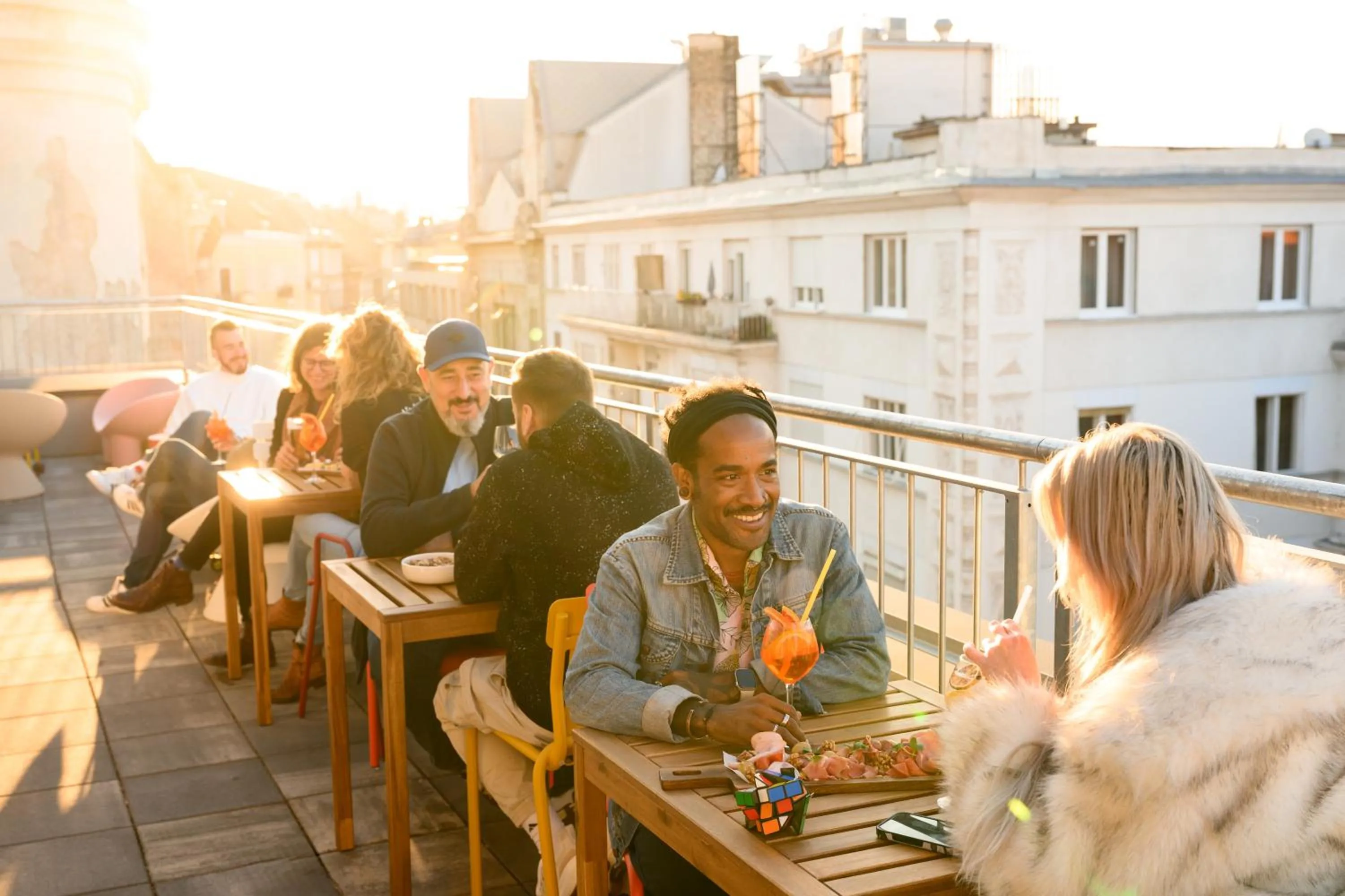 Balcony/Terrace in JO&JOE Budapest