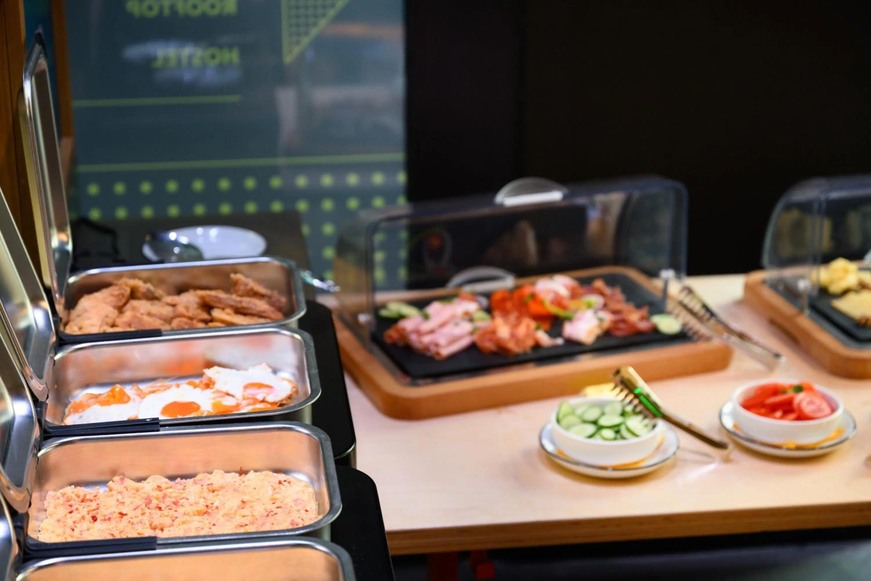 Buffet breakfast in JO&JOE Budapest