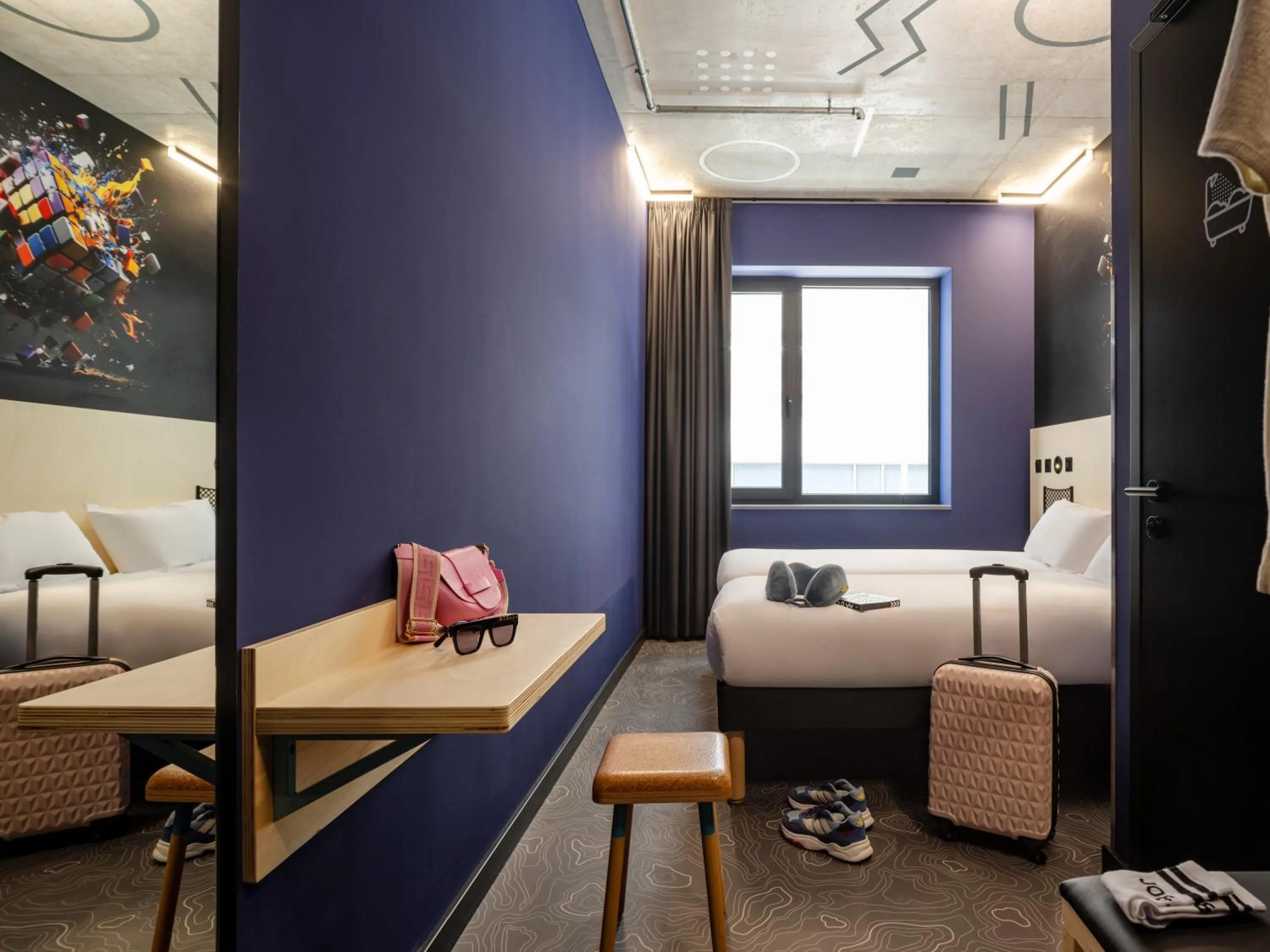 Bed in JO&JOE Budapest