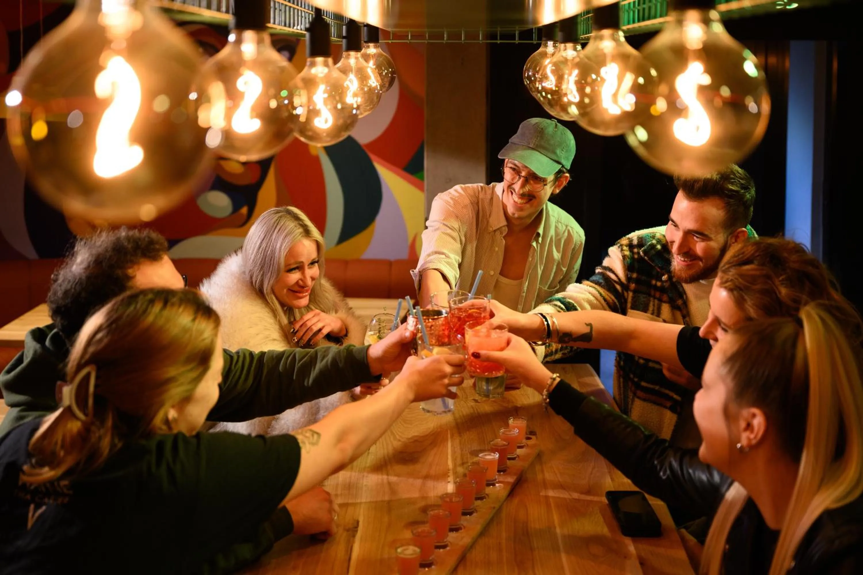 Lounge or bar in JO&JOE Budapest