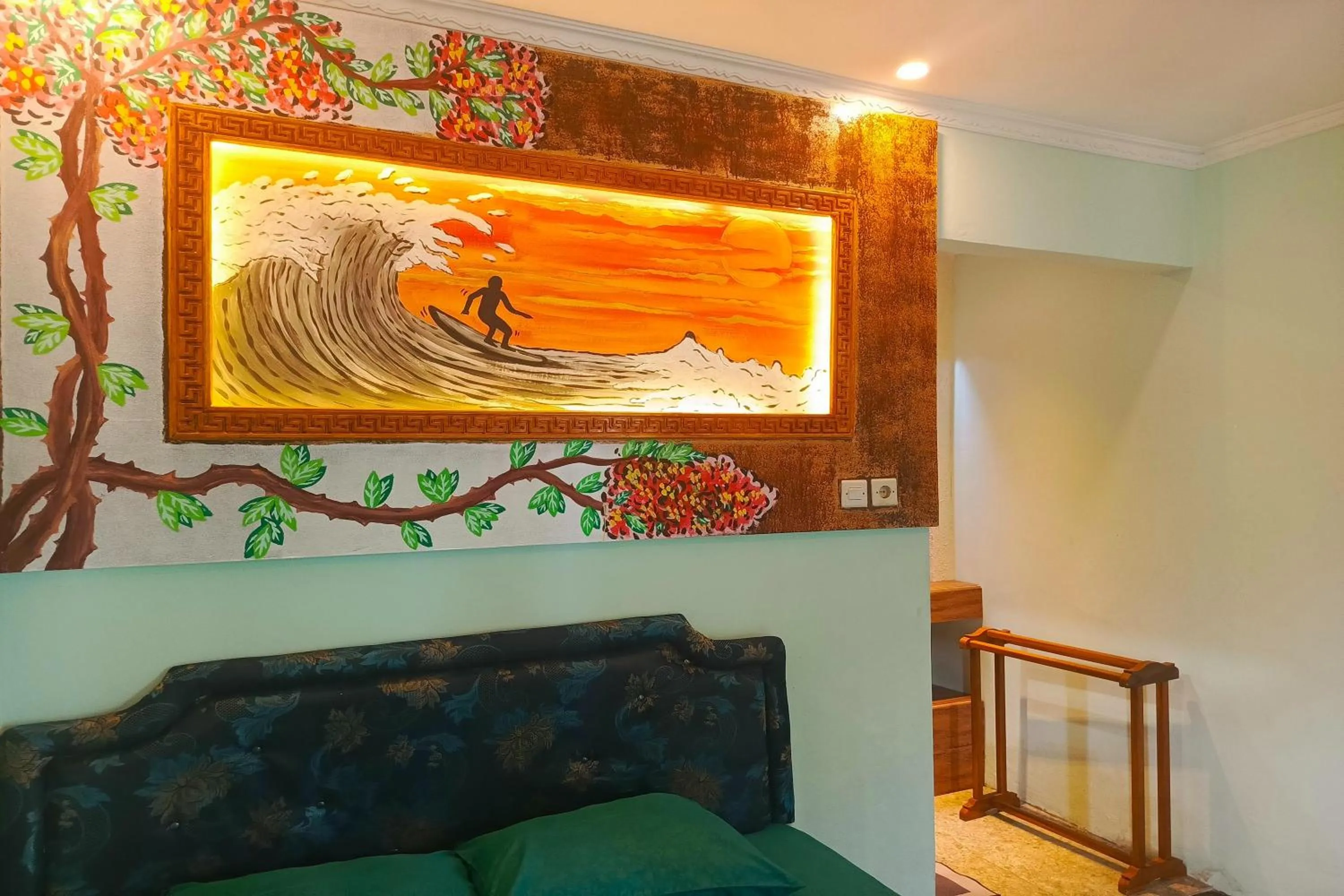 Decorative detail in Aloha Beach House