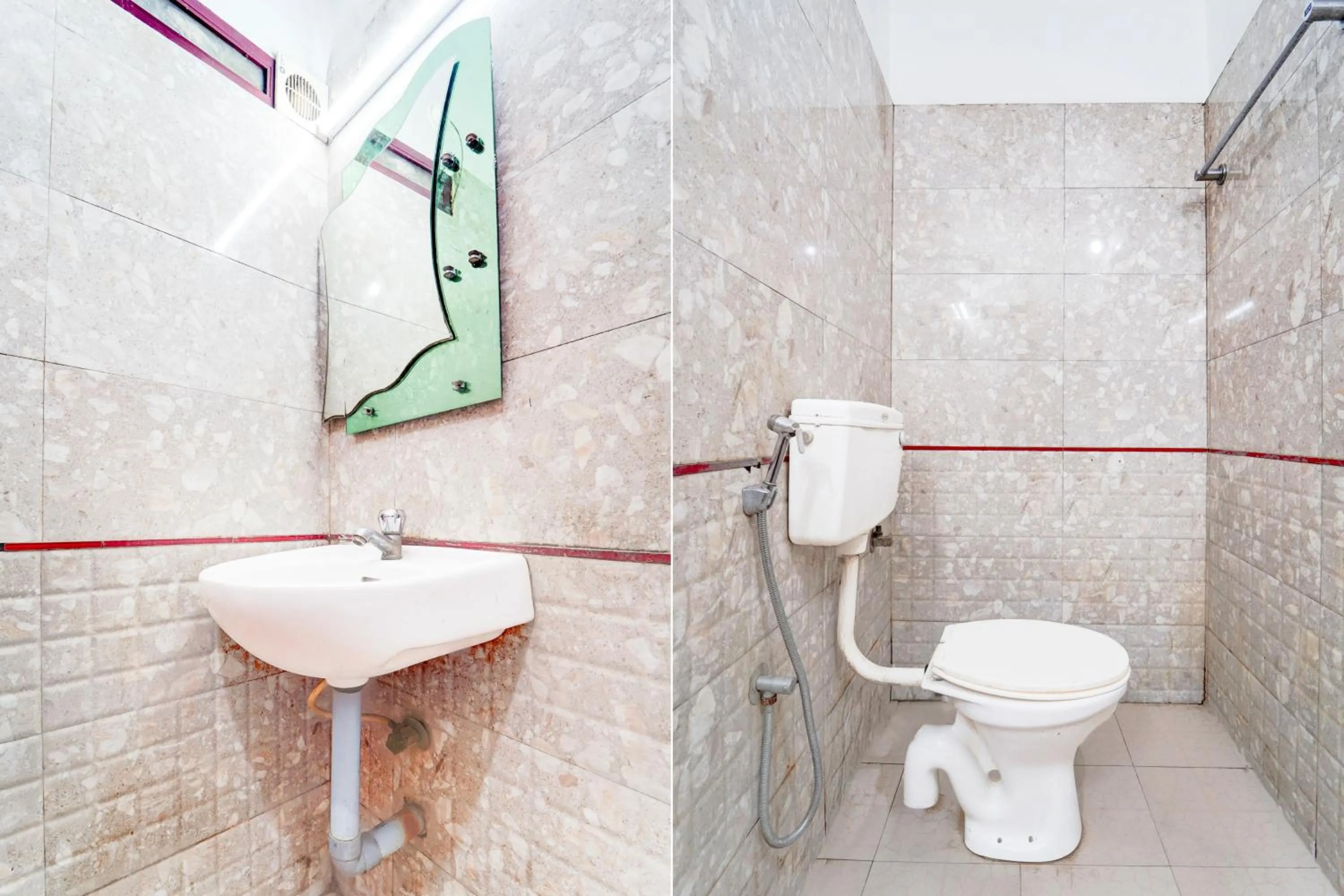 Bathroom in Super Hotel O DH Road Ernakulam