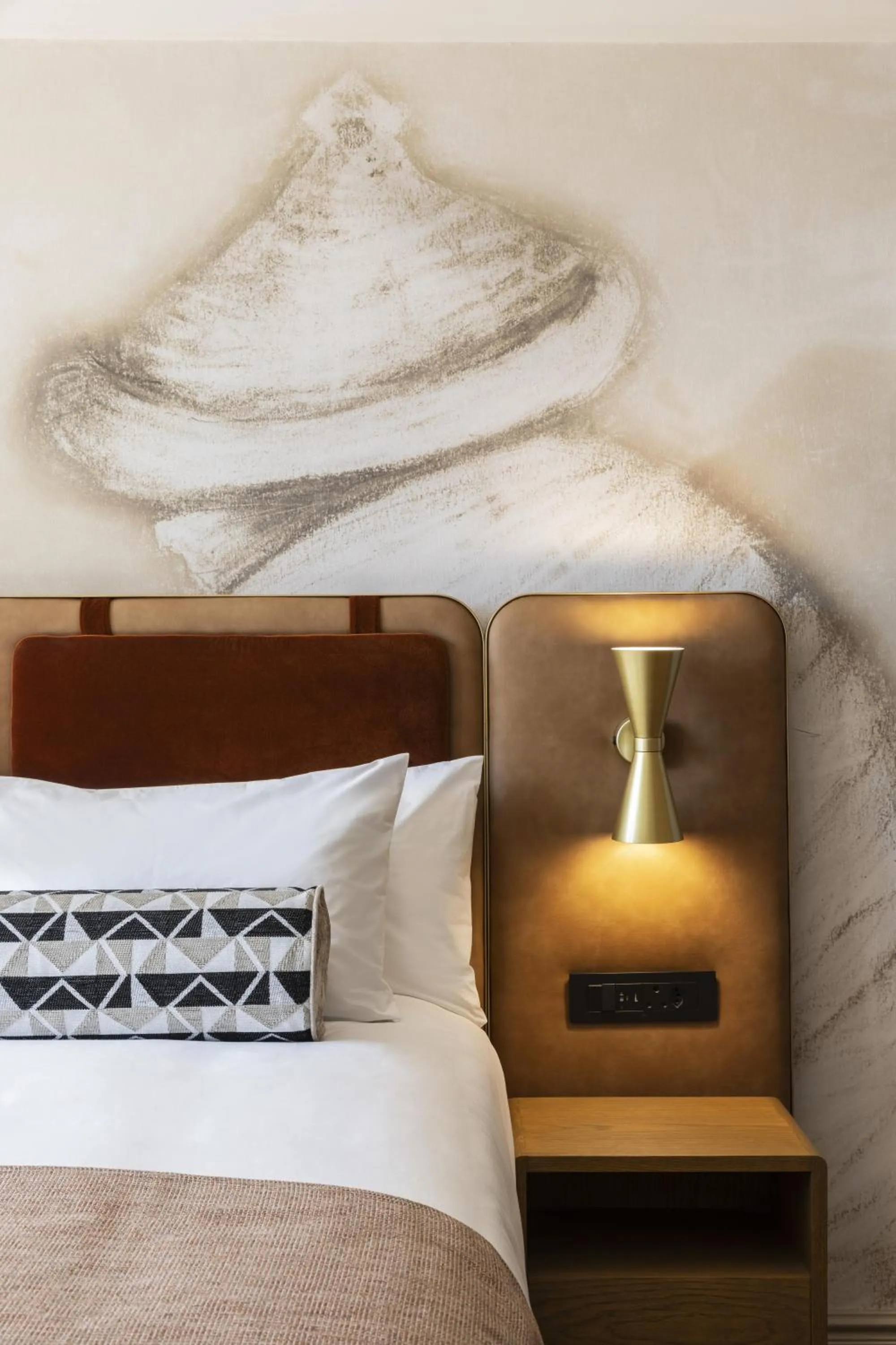 Bed in Mpilo Boutique Hotel