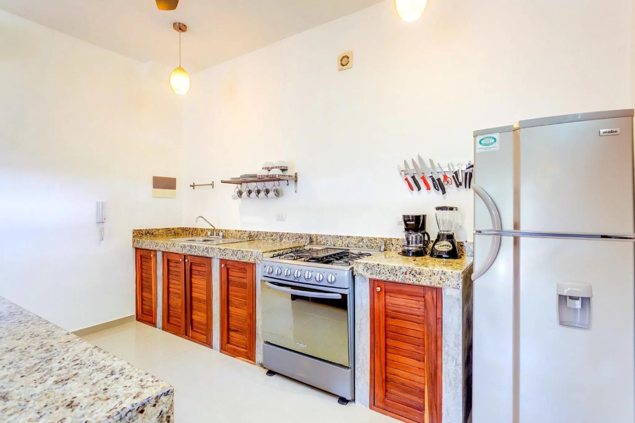 kitchen in Stay in the Heart of Tulum - best location in Town