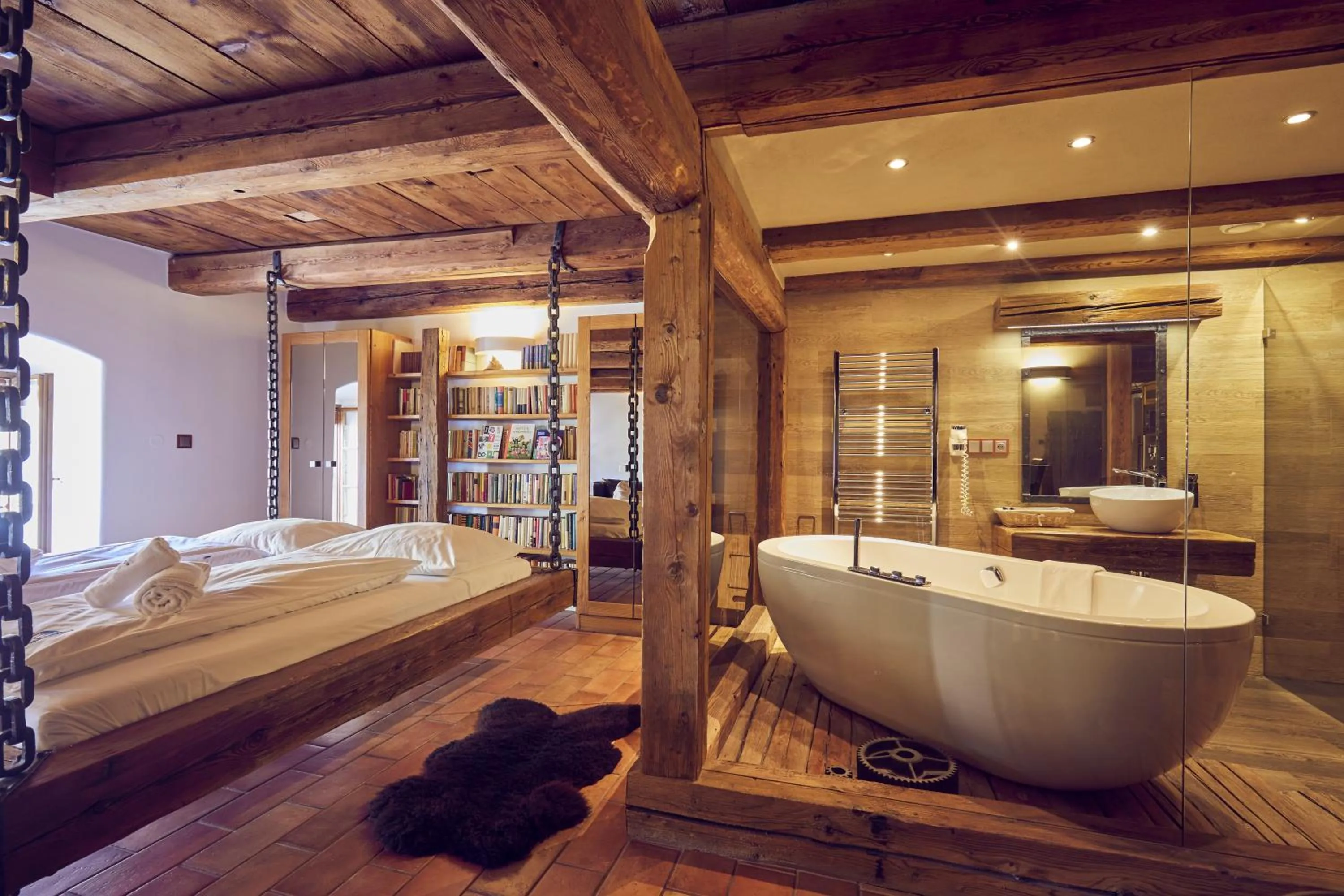 Library in Mill Apartments