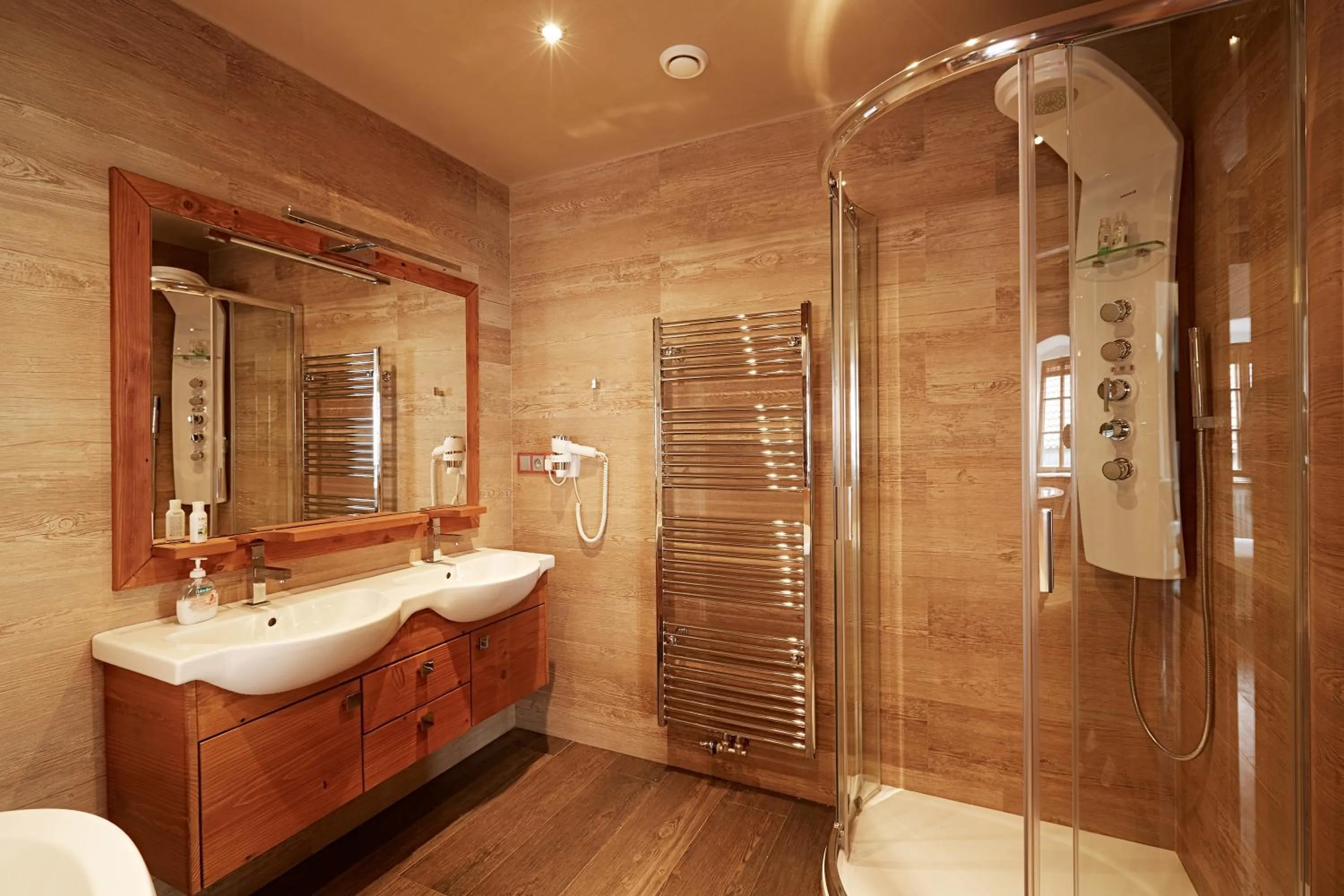 Bathroom in Mill Apartments