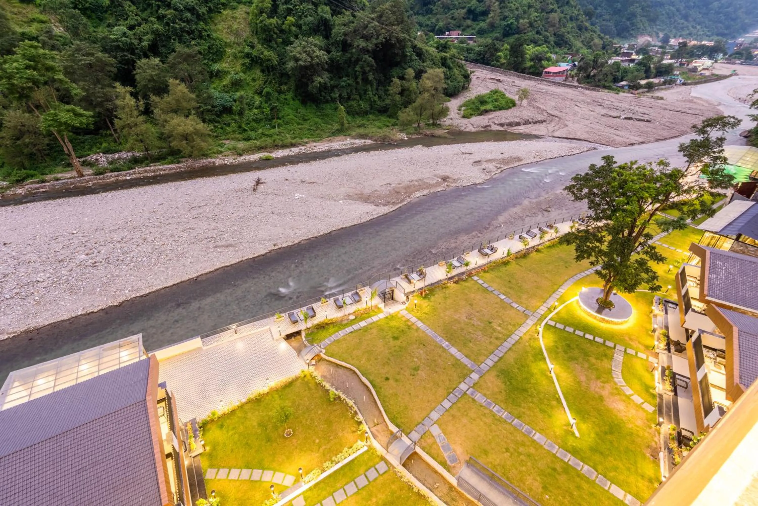 Property building in DLS Divine River Resort and Spa, Rishikesh