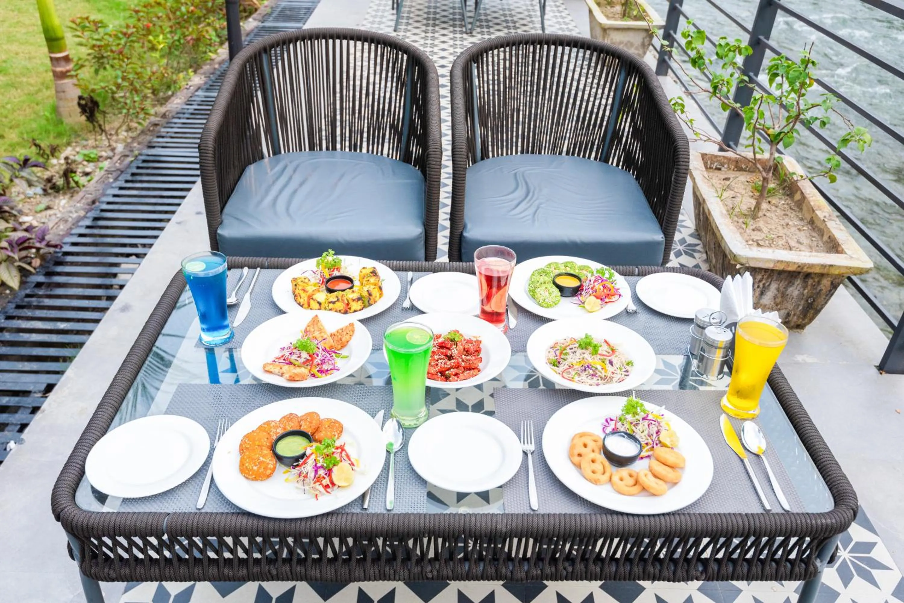 Property building in DLS Divine River Resort and Spa, Rishikesh