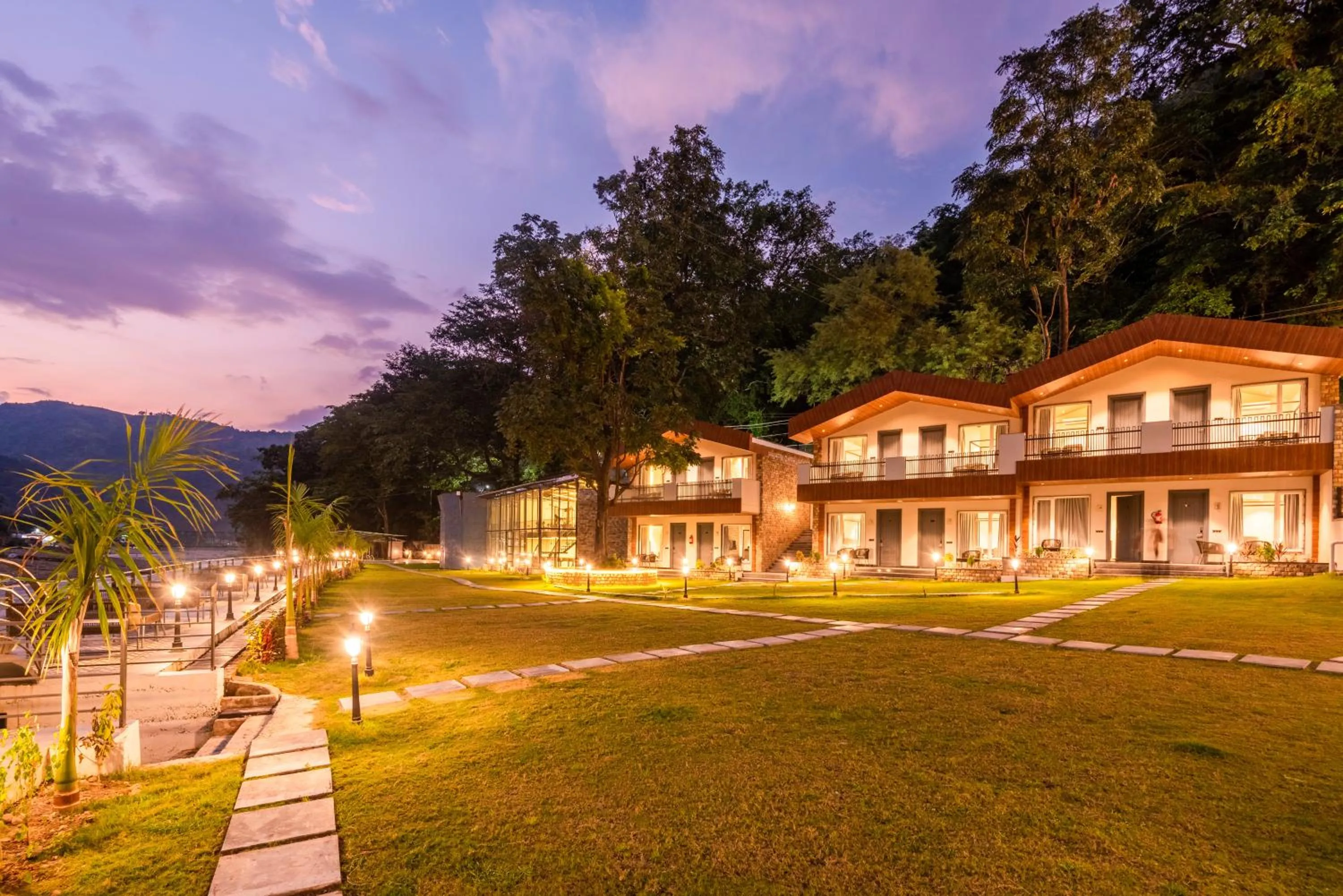 Property building in DLS Divine River Resort and Spa, Rishikesh