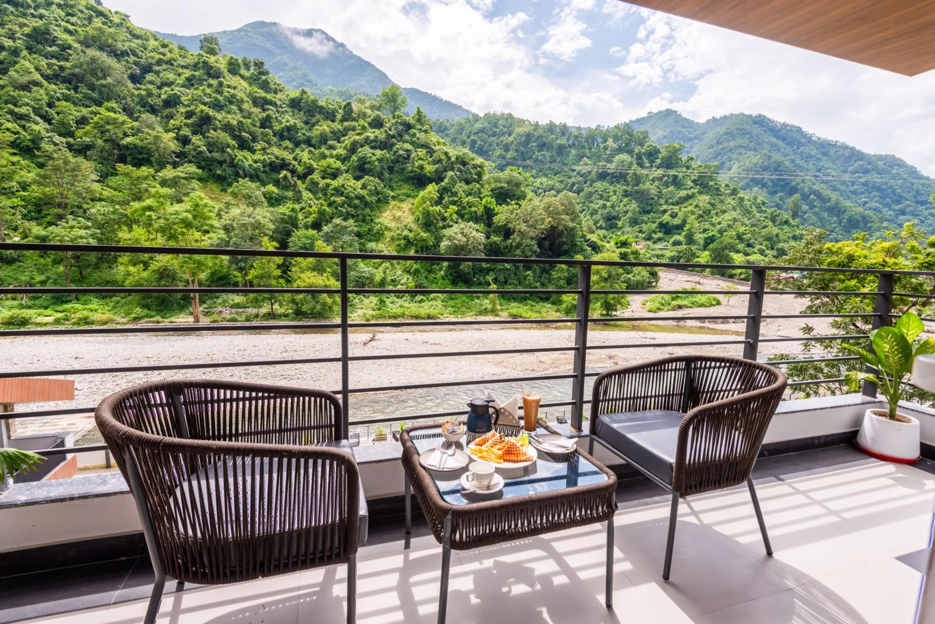 Property building in DLS Divine River Resort and Spa, Rishikesh