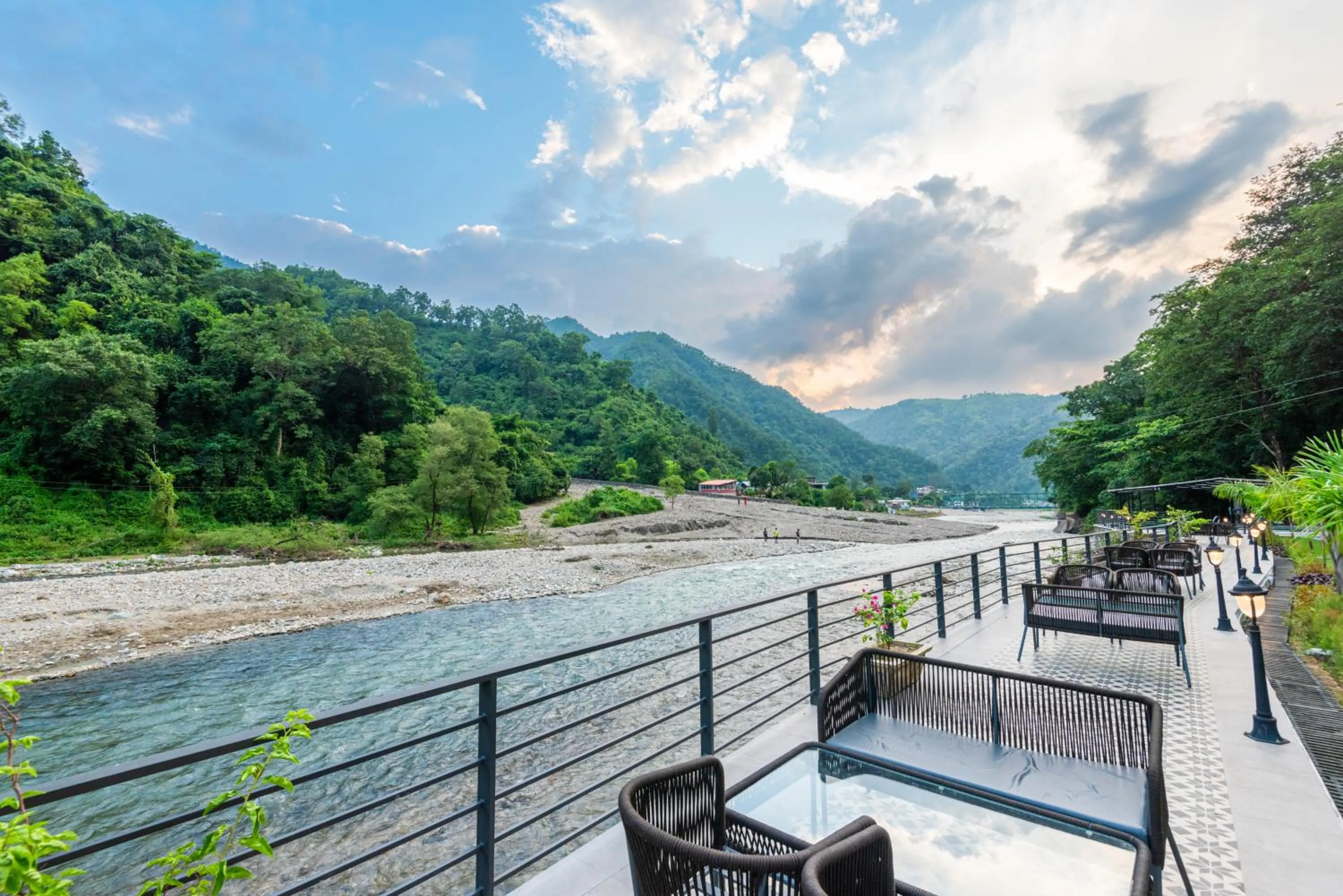 Property building in DLS Divine River Resort and Spa, Rishikesh