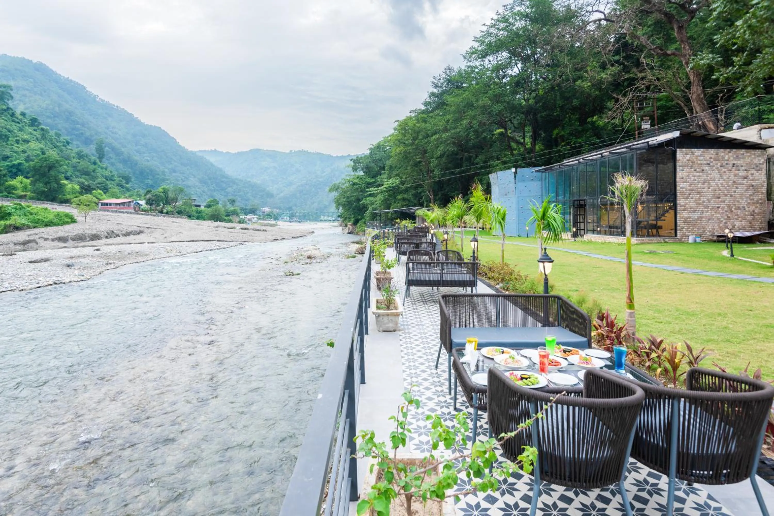 Property building in DLS Divine River Resort and Spa, Rishikesh