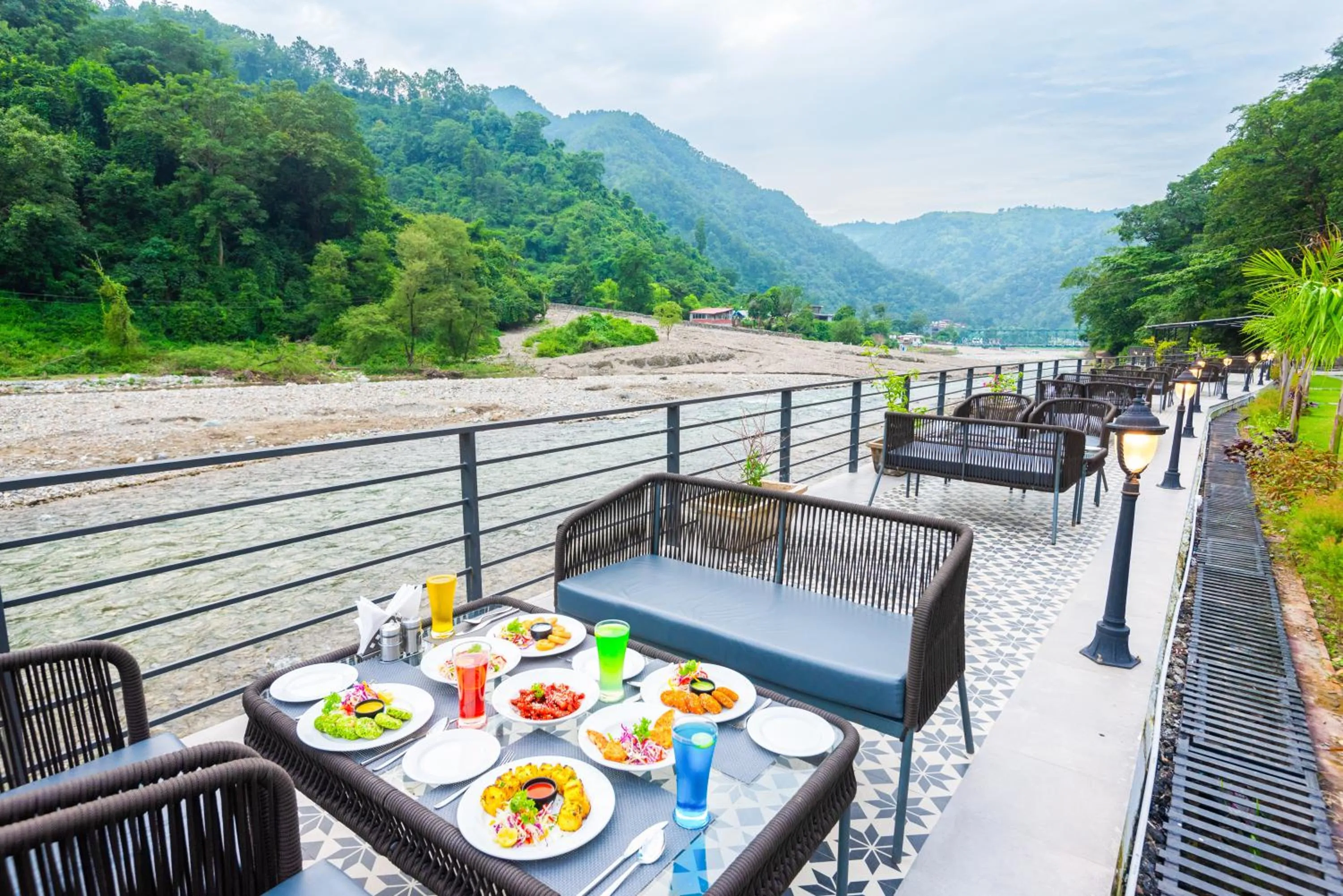 Property building in DLS Divine River Resort and Spa, Rishikesh