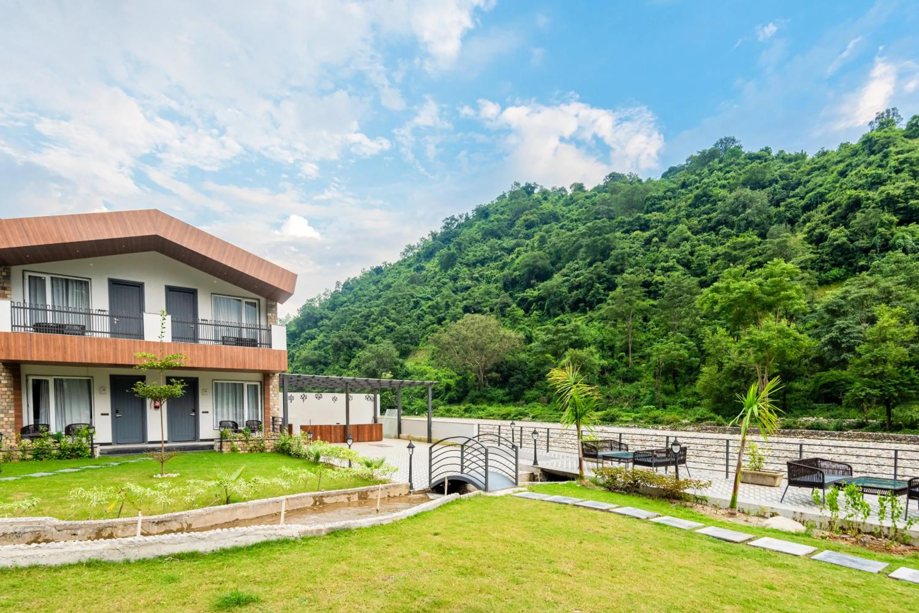 Property building in DLS Divine River Resort and Spa, Rishikesh