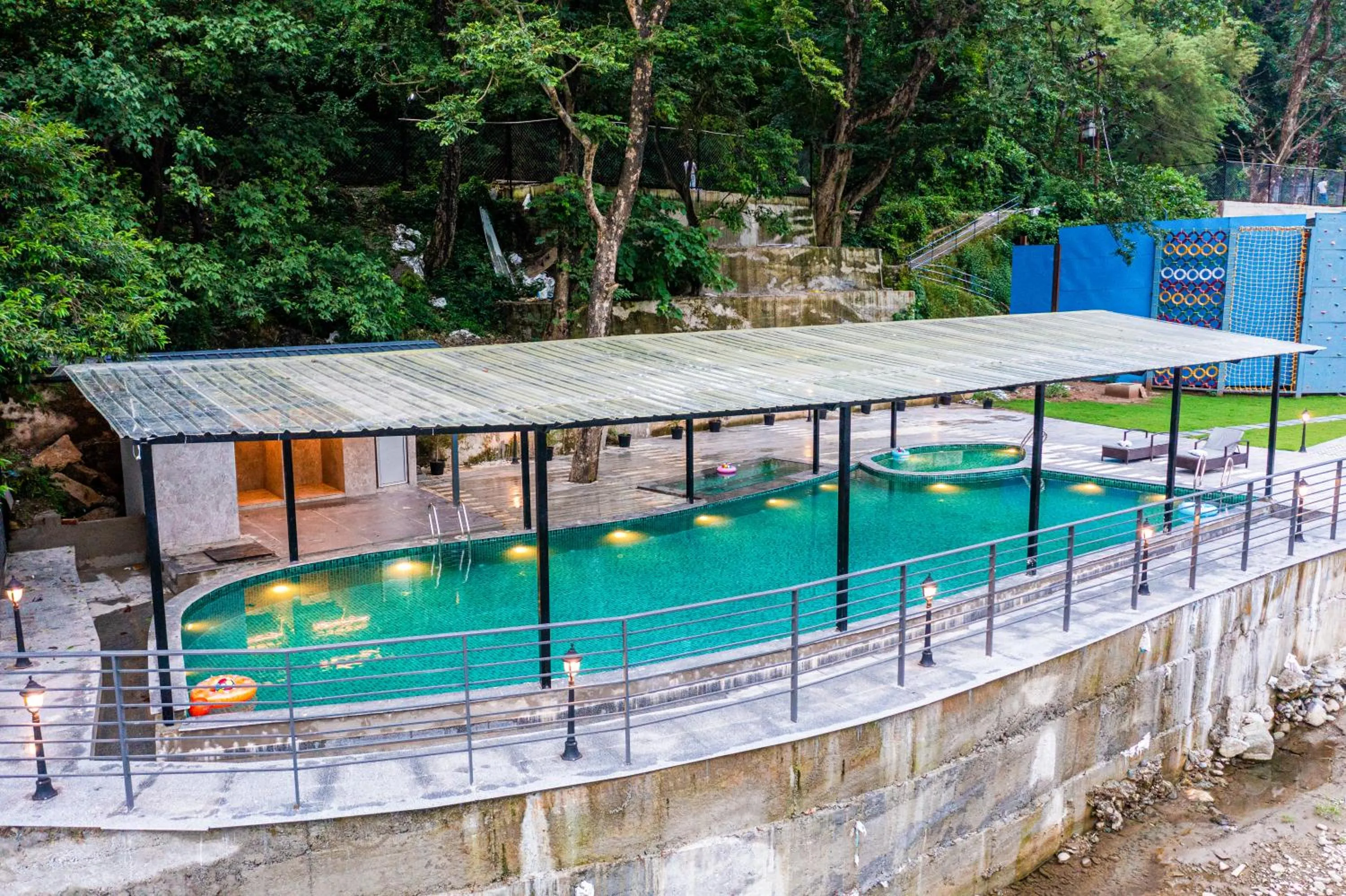 Property building in DLS Divine River Resort and Spa, Rishikesh