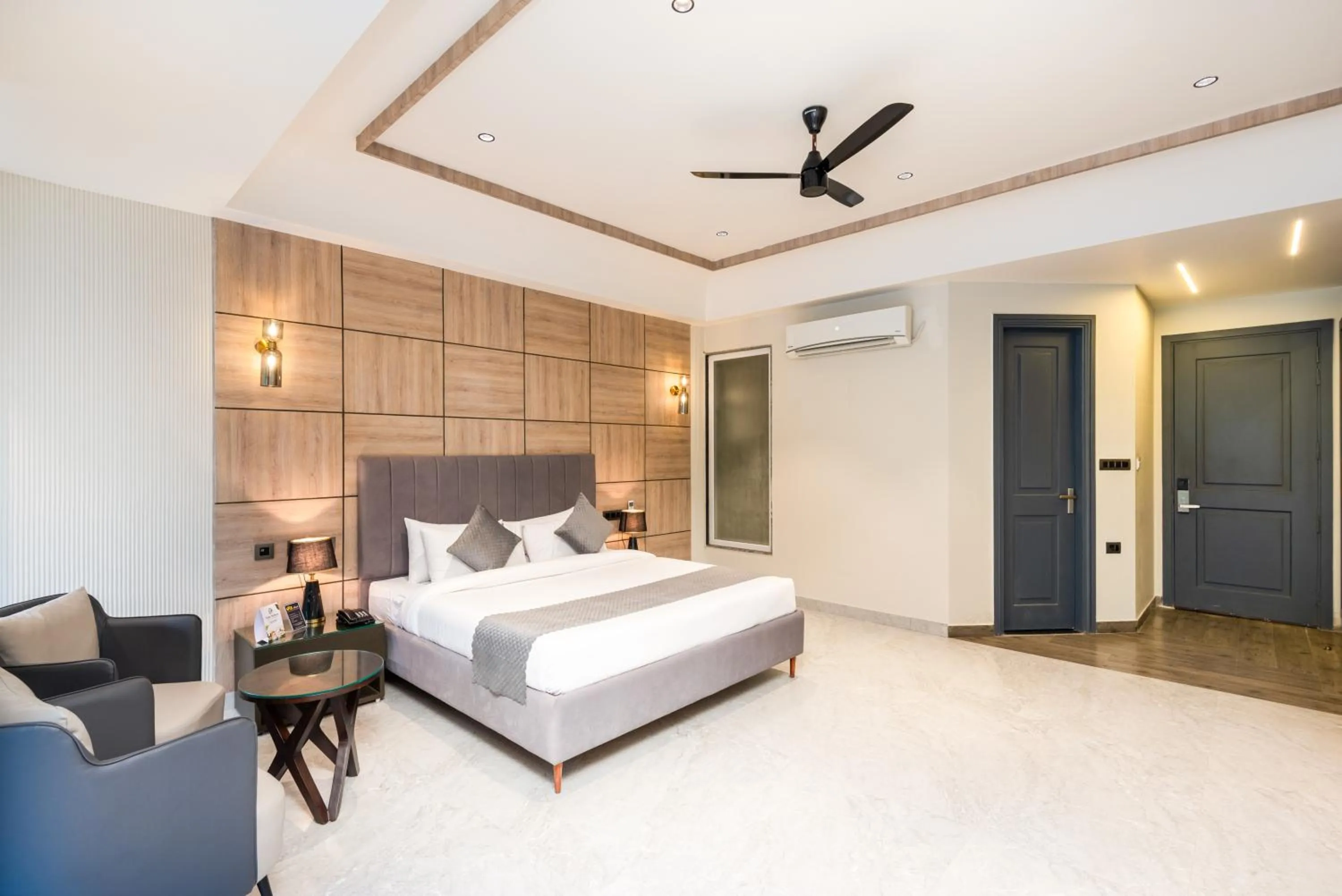 Property building, Bed in DLS Divine River Resort and Spa, Rishikesh