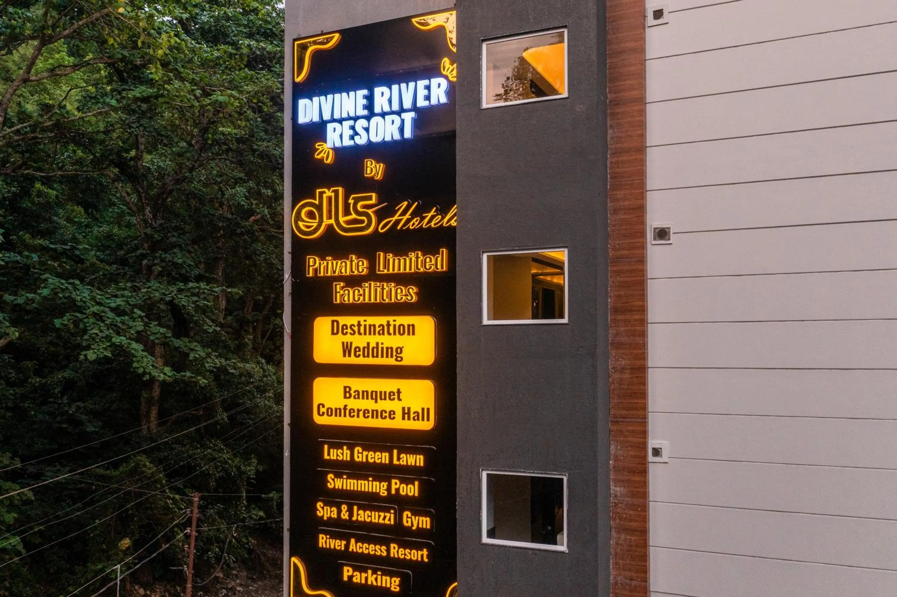 Property building in DLS Divine River Resort and Spa, Rishikesh