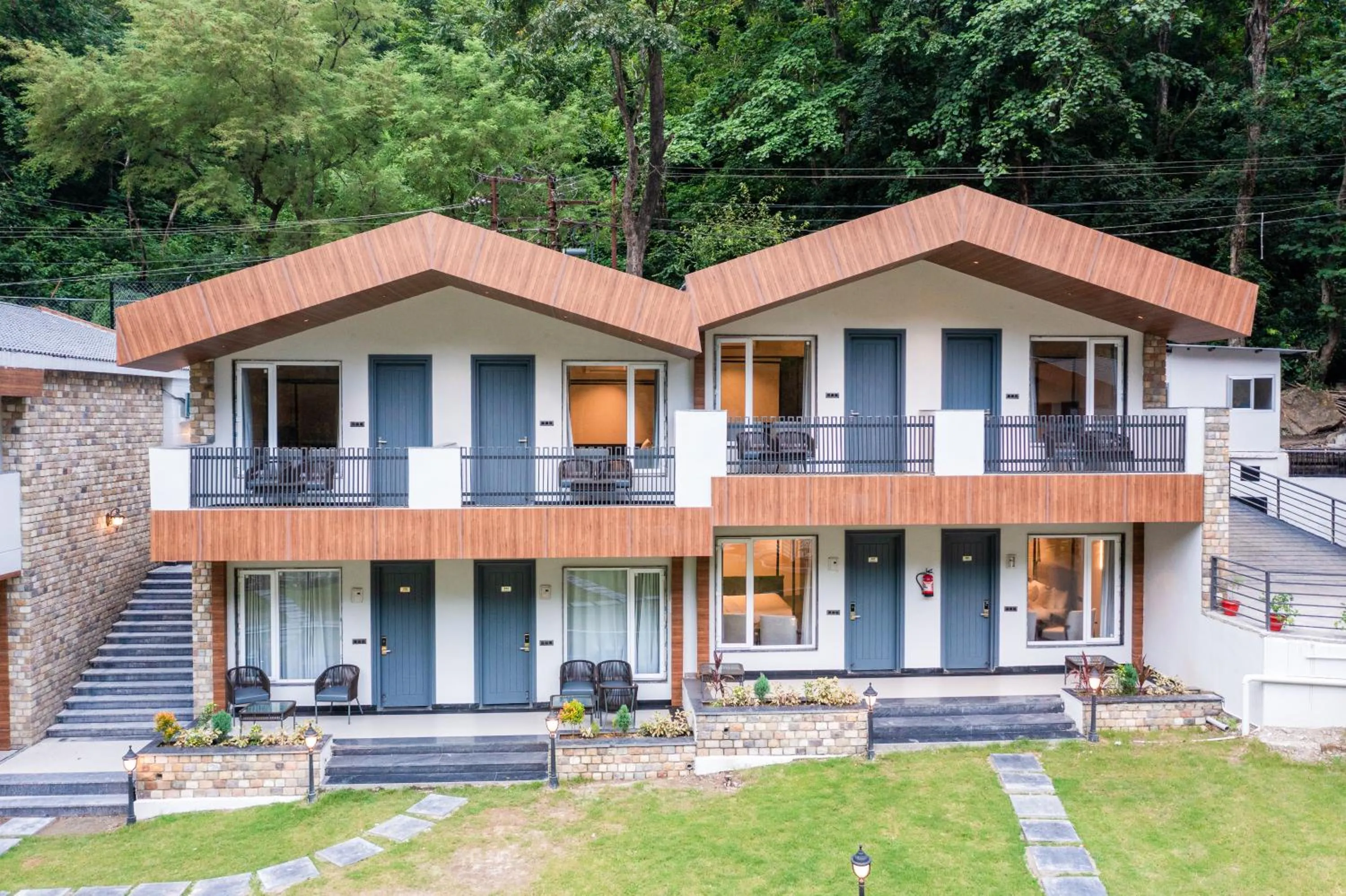 Property building in DLS Divine River Resort and Spa, Rishikesh