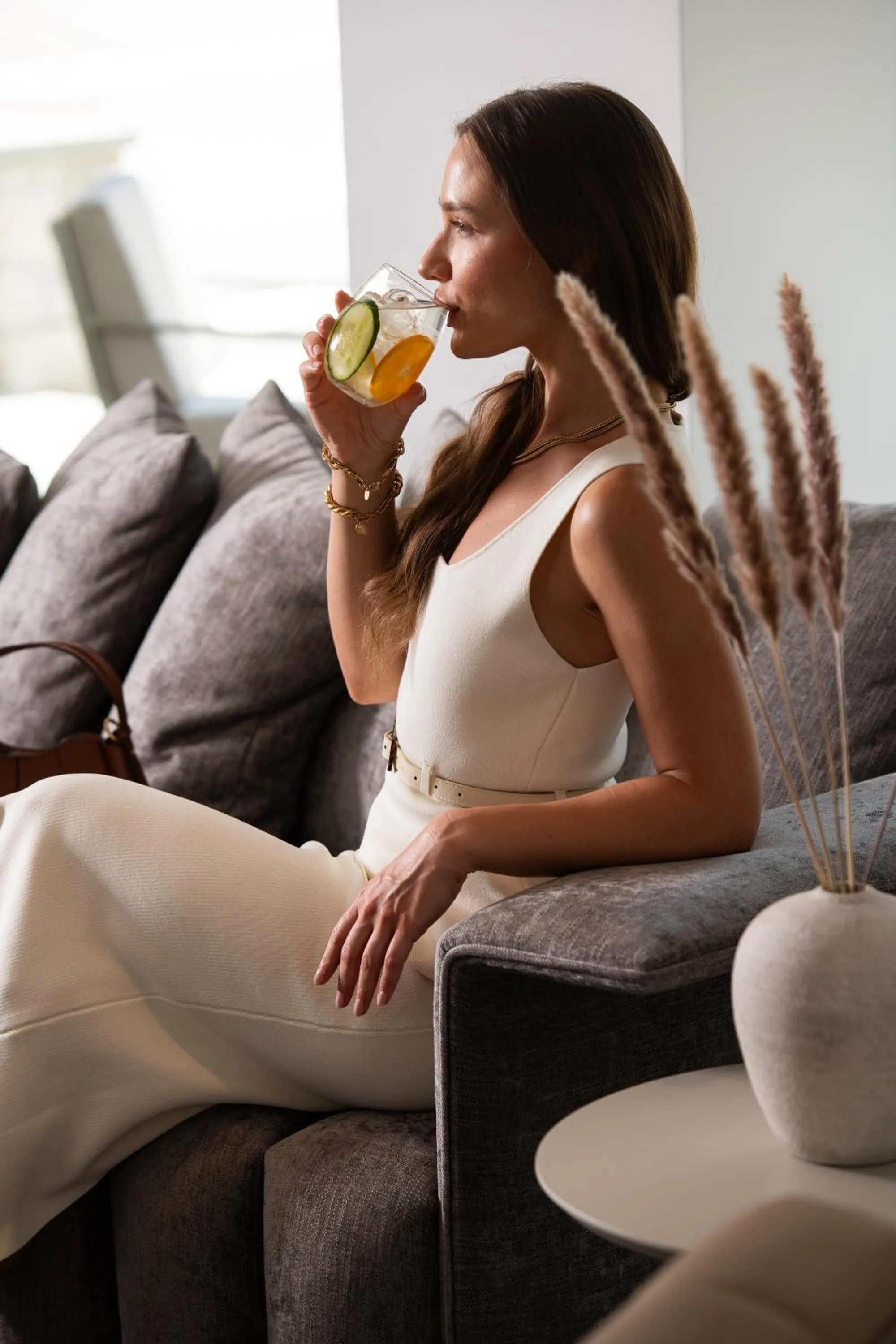 Seating area in Naus Hotel