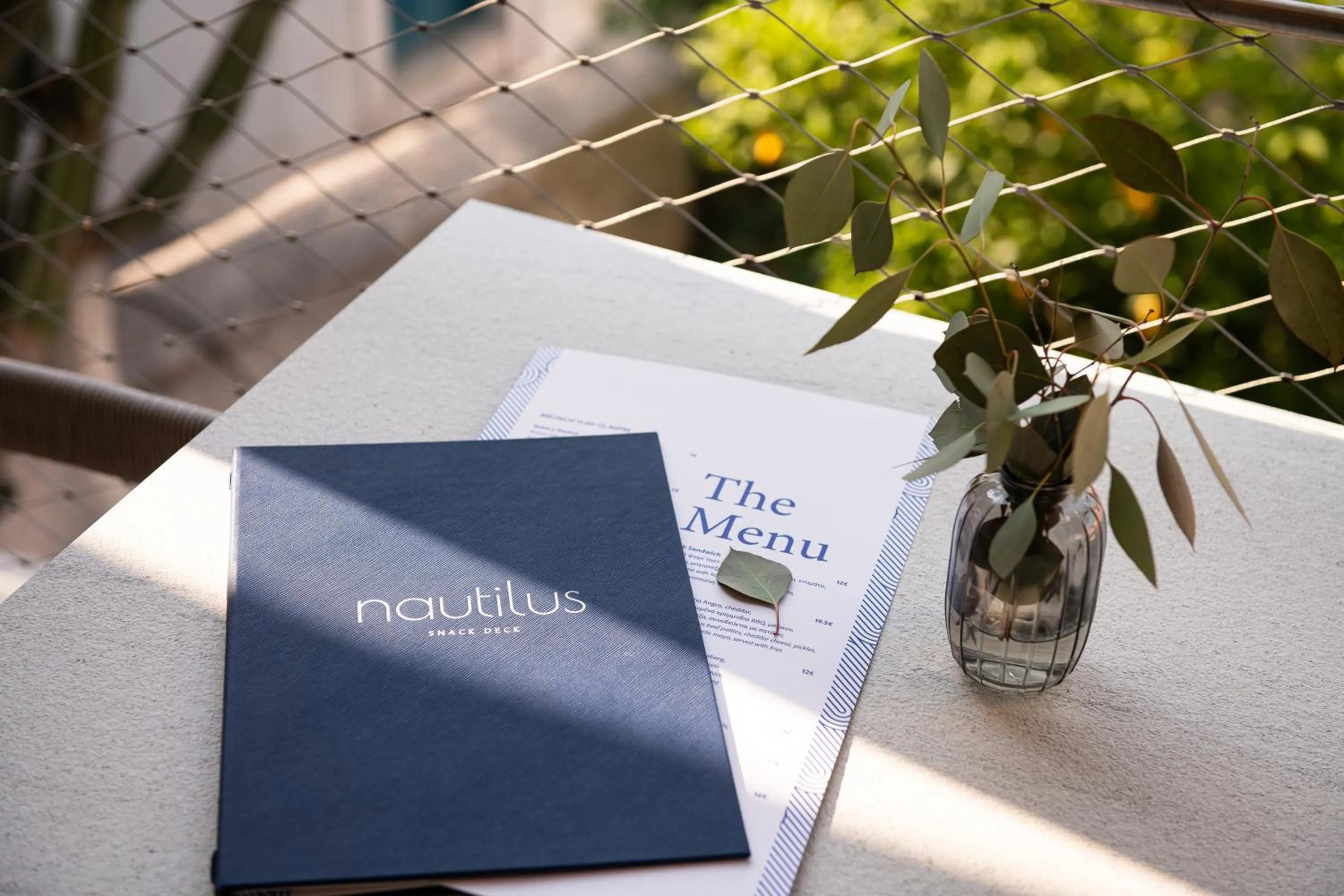 Decorative detail in Naus Hotel