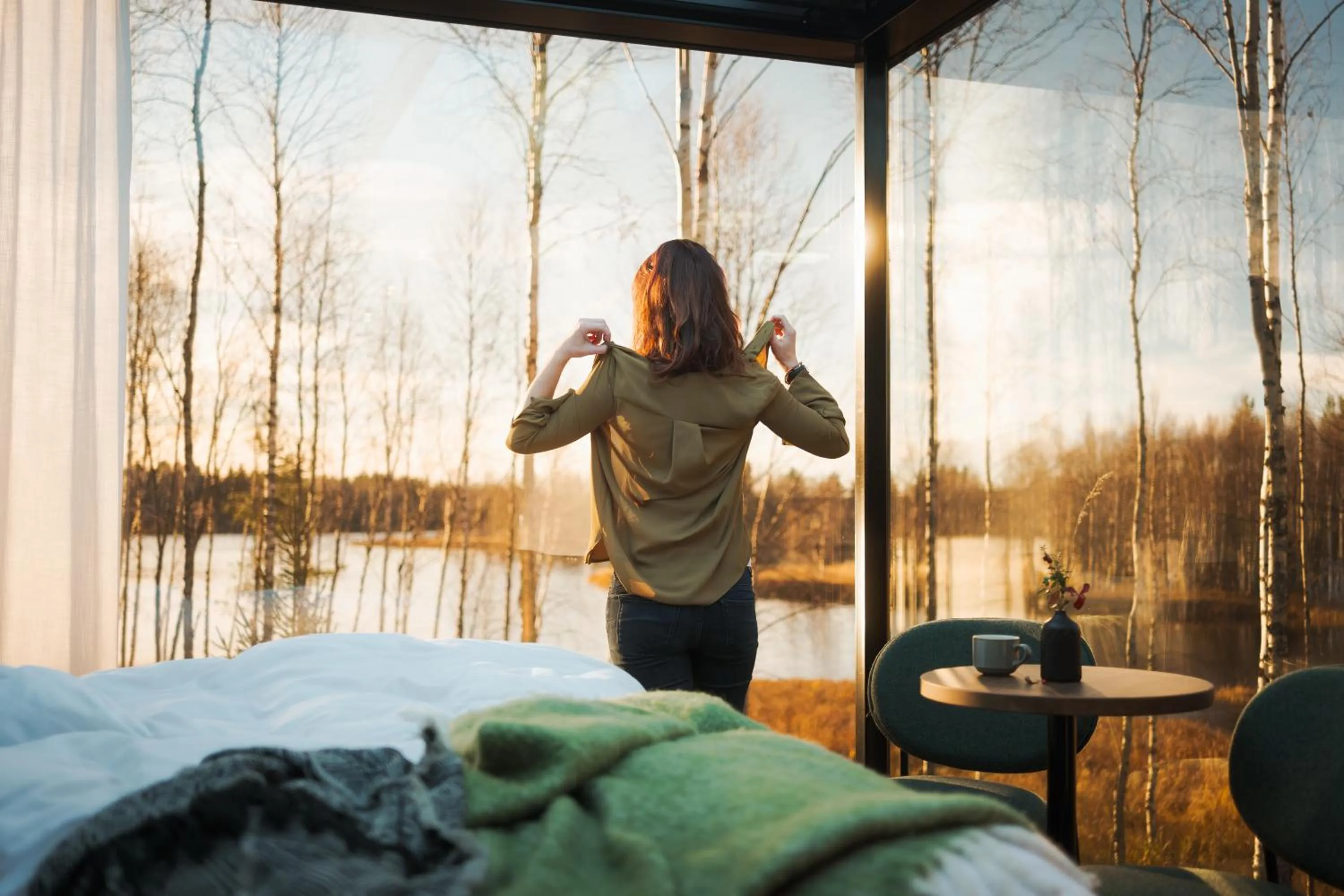 View (from property/room) in Silver Birch Resort Lapland